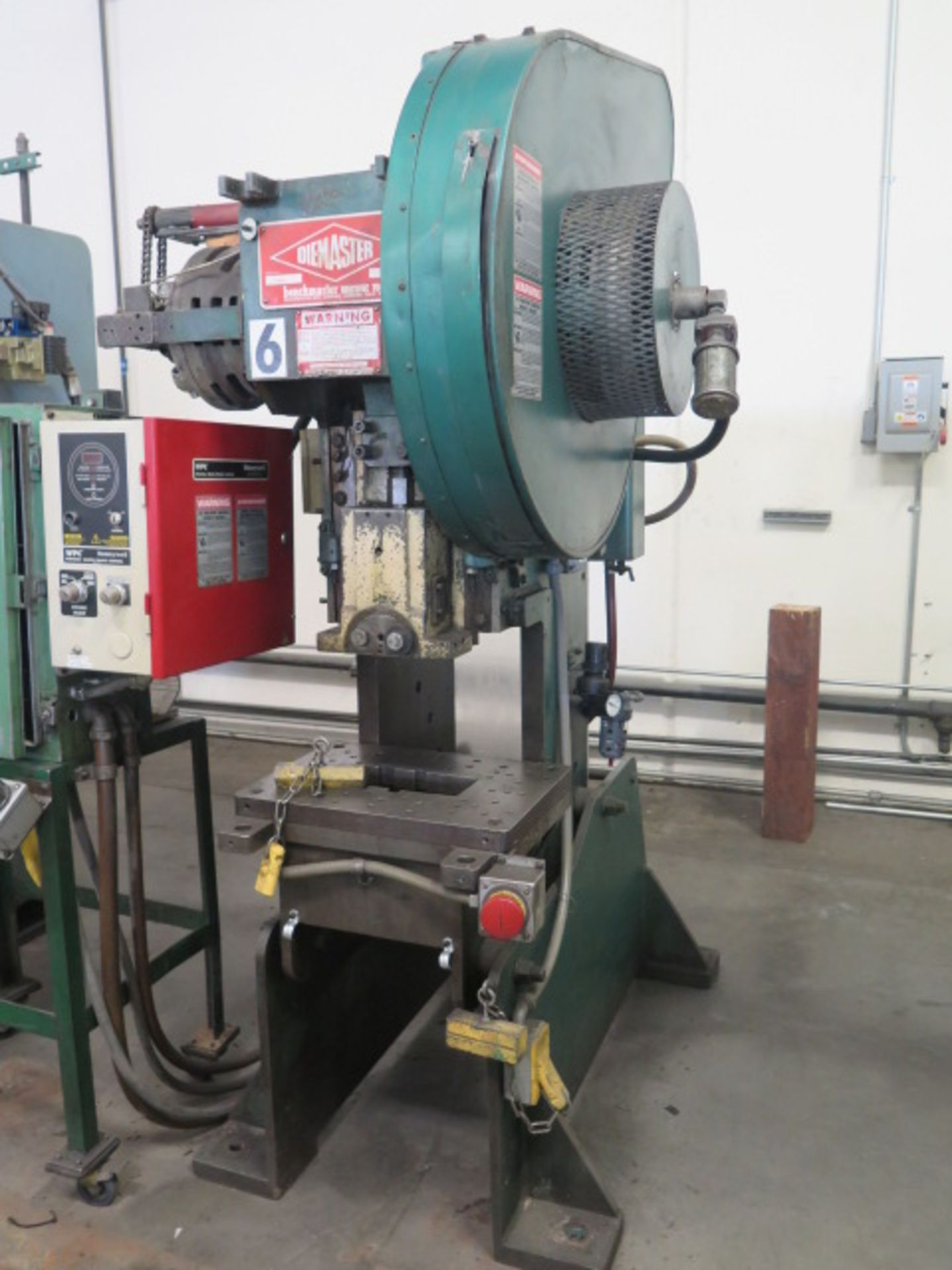 Benchmaster "Diemaster" mdl. 25OBI-53-3 25 Ton OBI Stamping Press s/n 49335 w/ (NEEDS MOTOR AND - Image 2 of 9