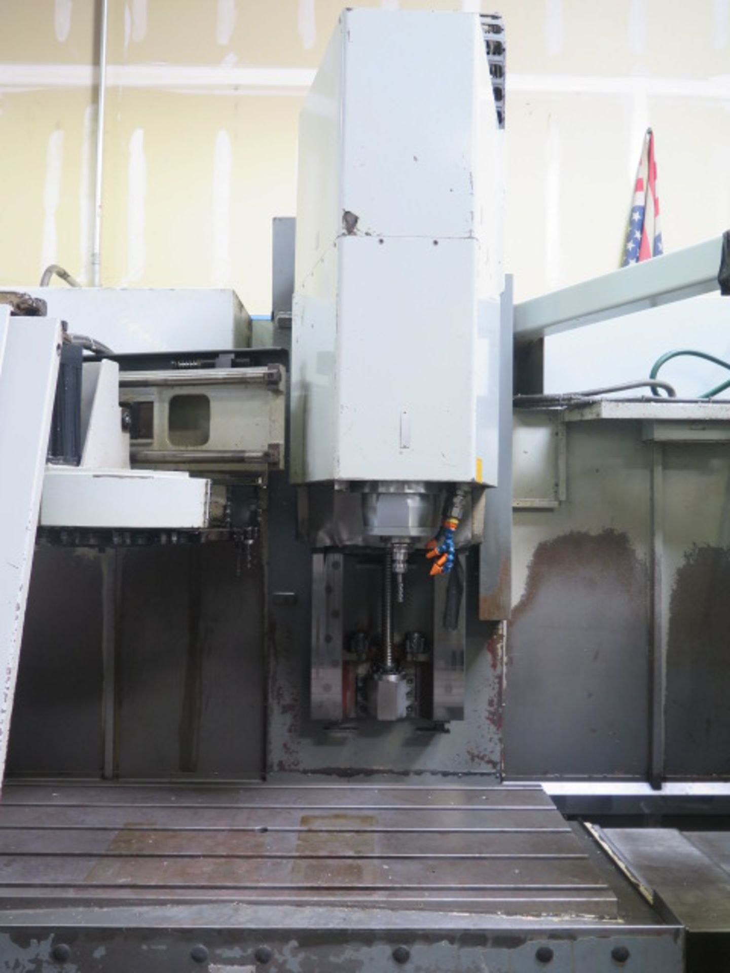 Tree ZPS VMC-1050/24 CNC Vertical Machining Center s/n 9-20-93-1155 w/ Yasnac Controls, 24-Station - Image 4 of 11