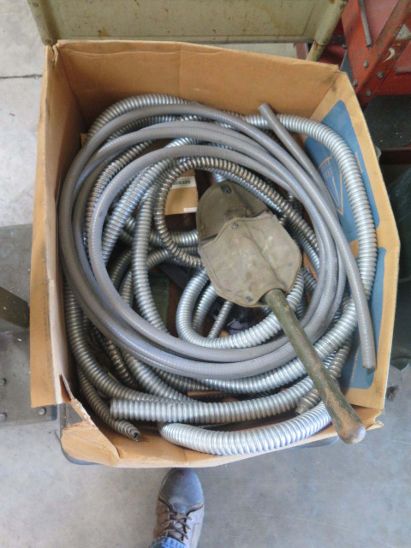 Electrical Flex Conduit and Cart