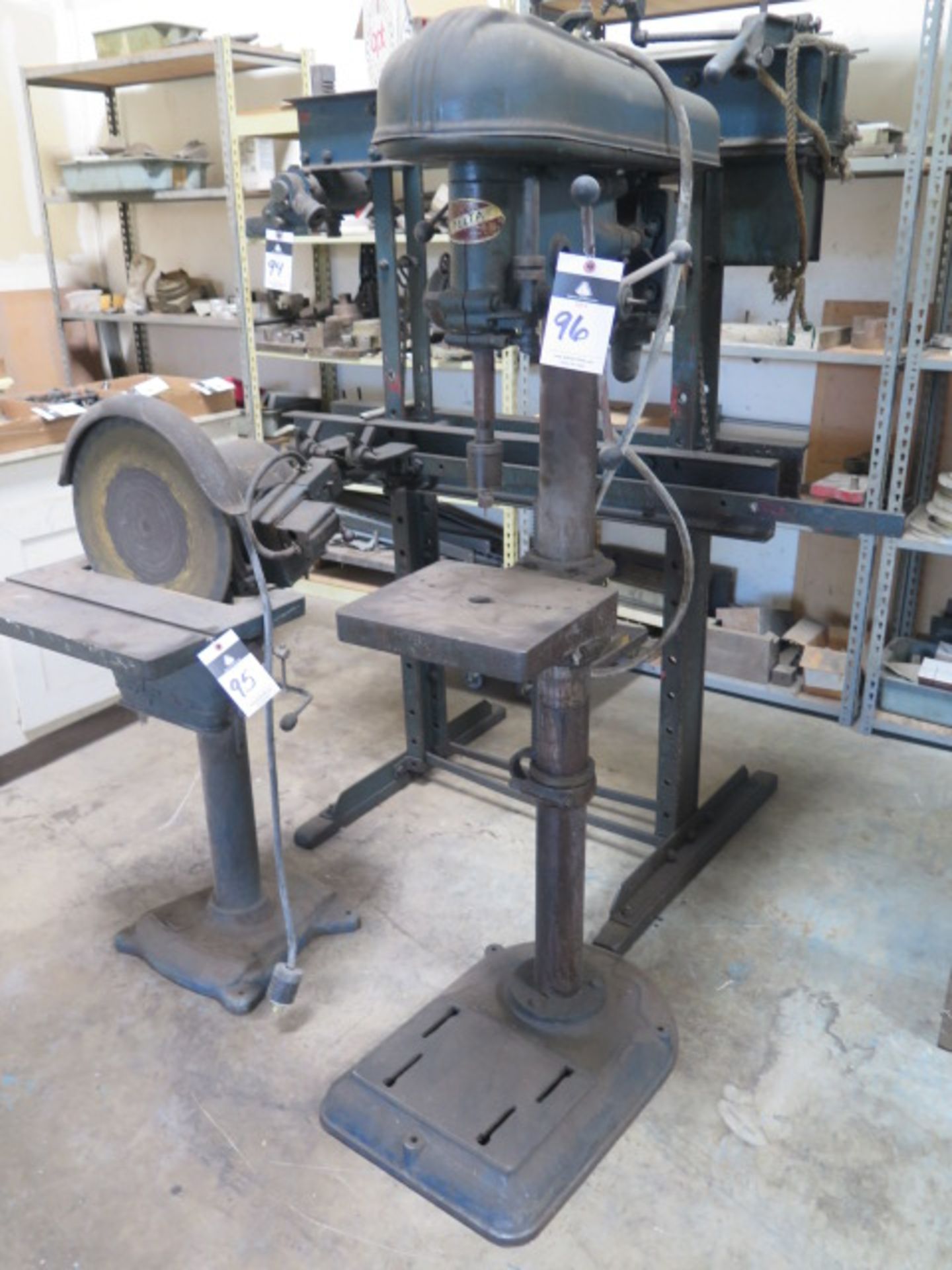 Delta Pedestal Drill Press w/ Tapmatic Tapping Head