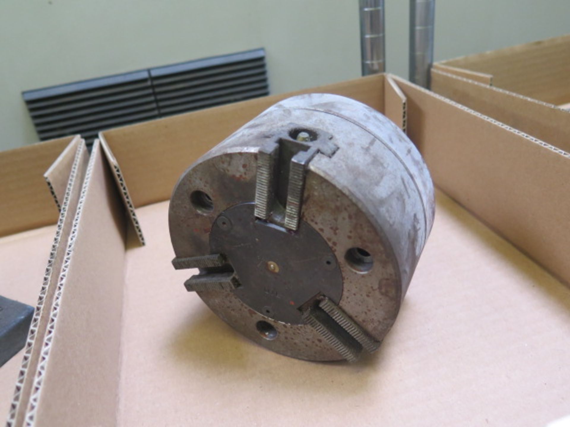 5 1/4" 3-Jaw Power Chuck - Image 2 of 2