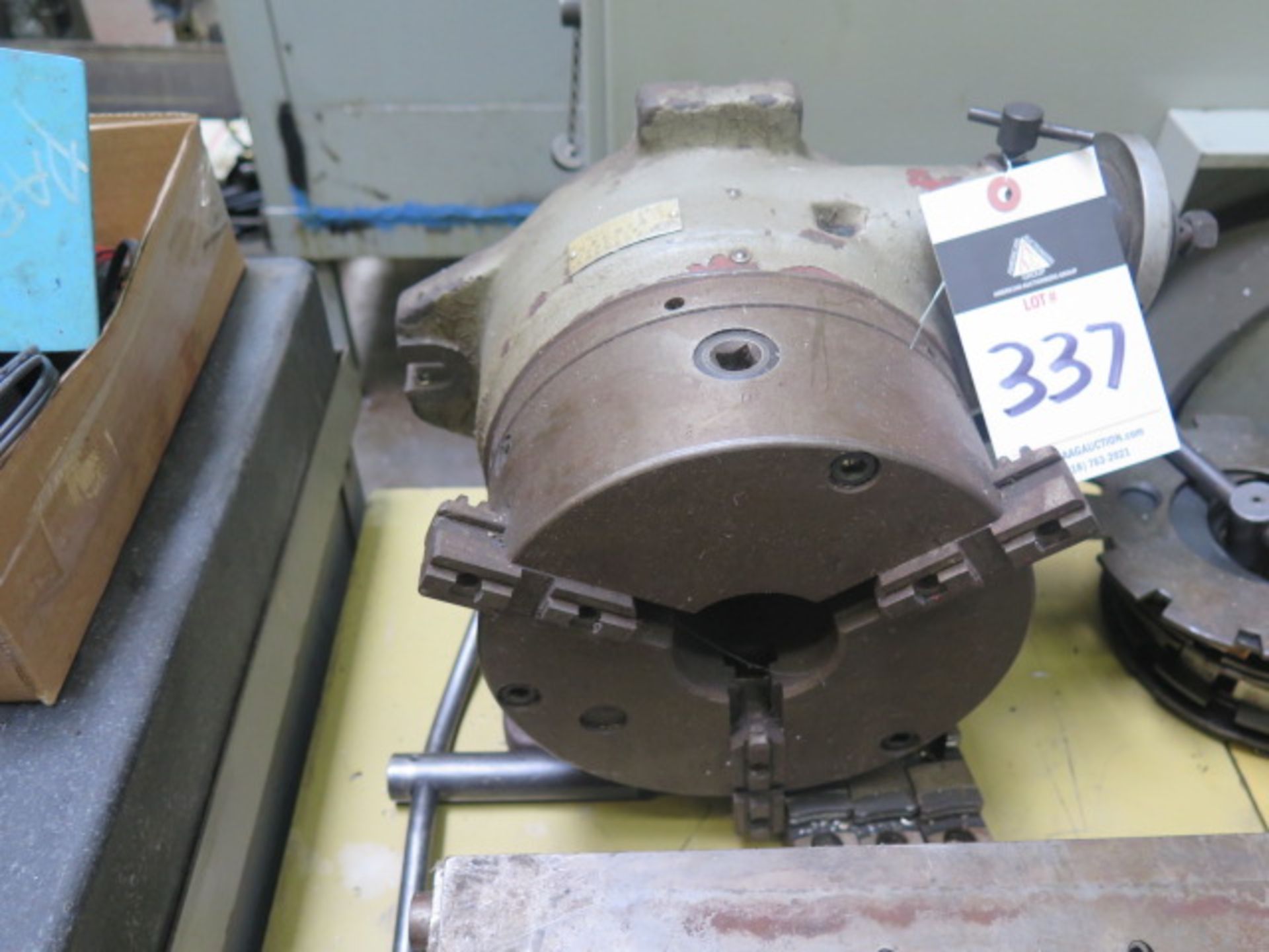 8” 3-Jaw Rotary Chuck