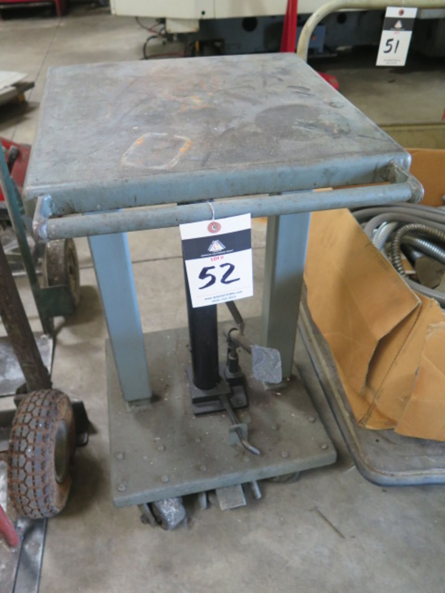 Hydraulic Die Lift Cart