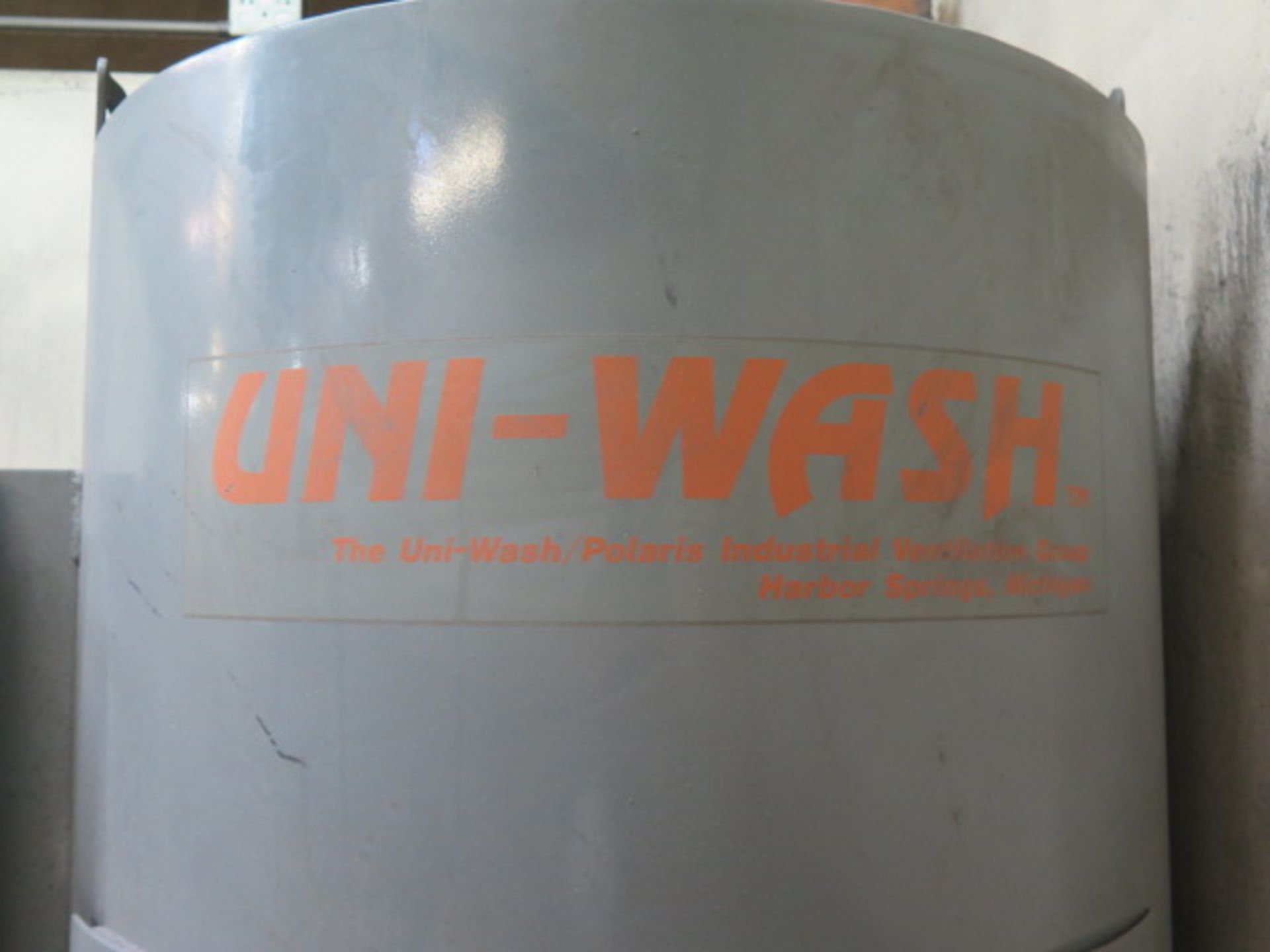 2000 Uni-Wash mdl. DDBC-20 Water Filtered Down-Draft Table s/n 21860 w/ 3Hp Motor, 26” x 34” - Image 5 of 6