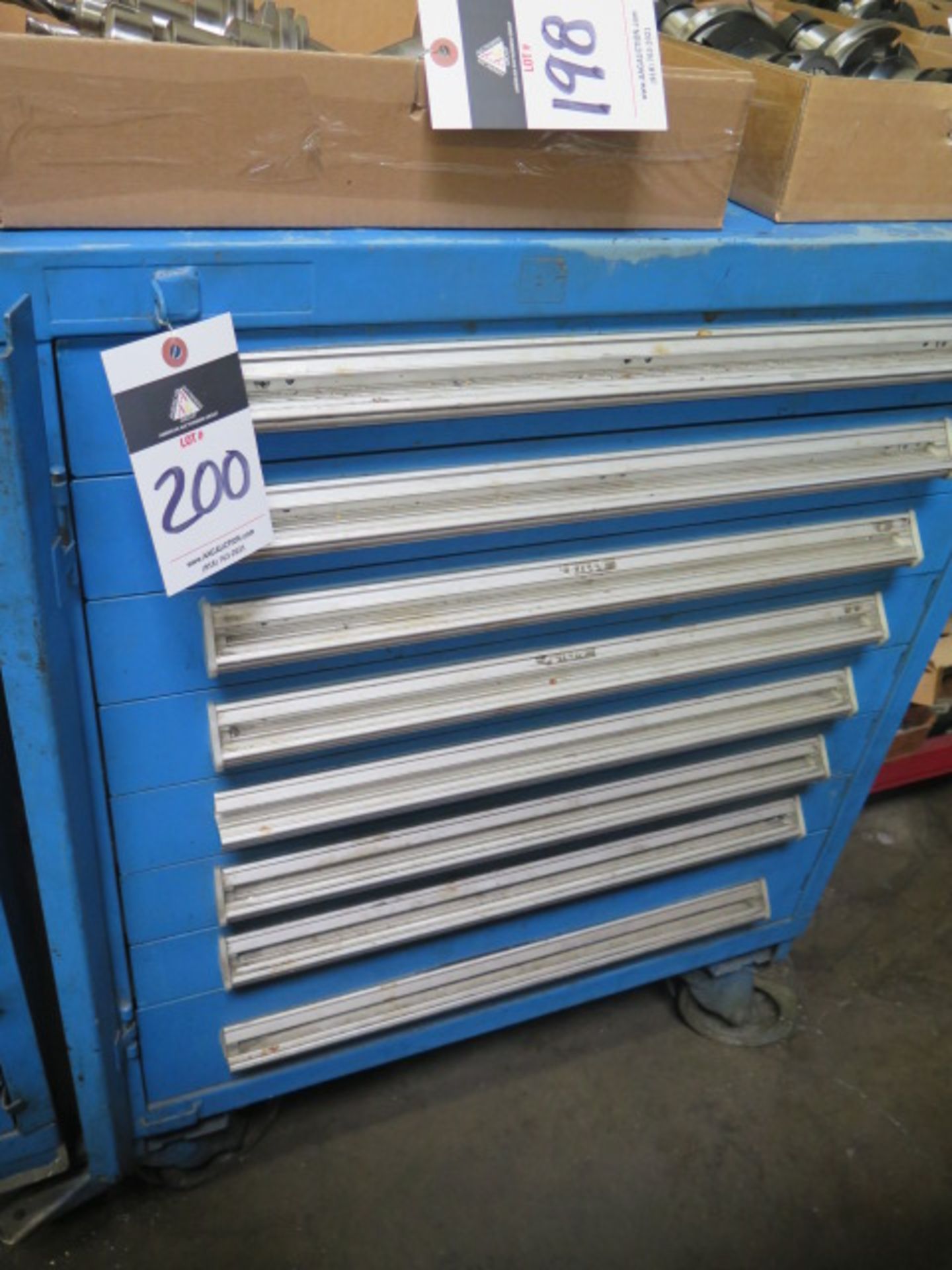 8-Drawer Rolling Tooling Cabinet