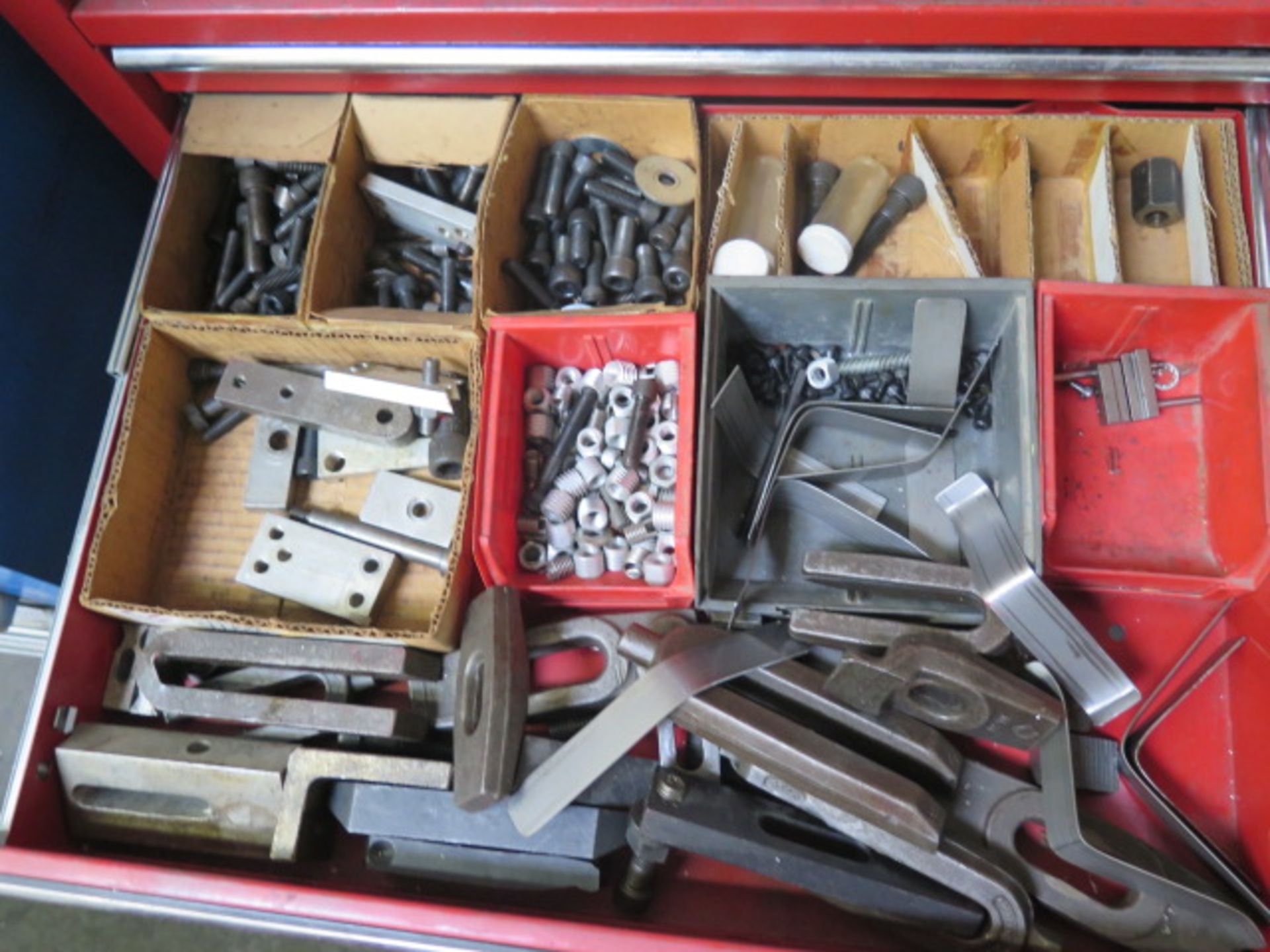 Waterloo Roll-A-Way Tool Box w/ Mill Clamps and Hardware - Image 4 of 5