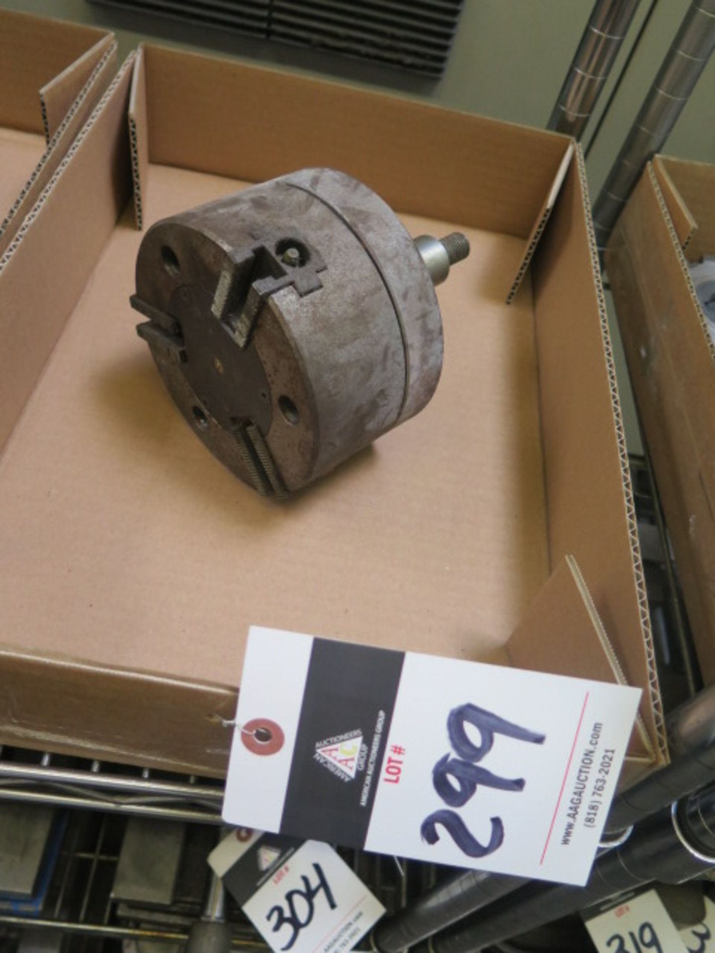 5 1/4" 3-Jaw Power Chuck