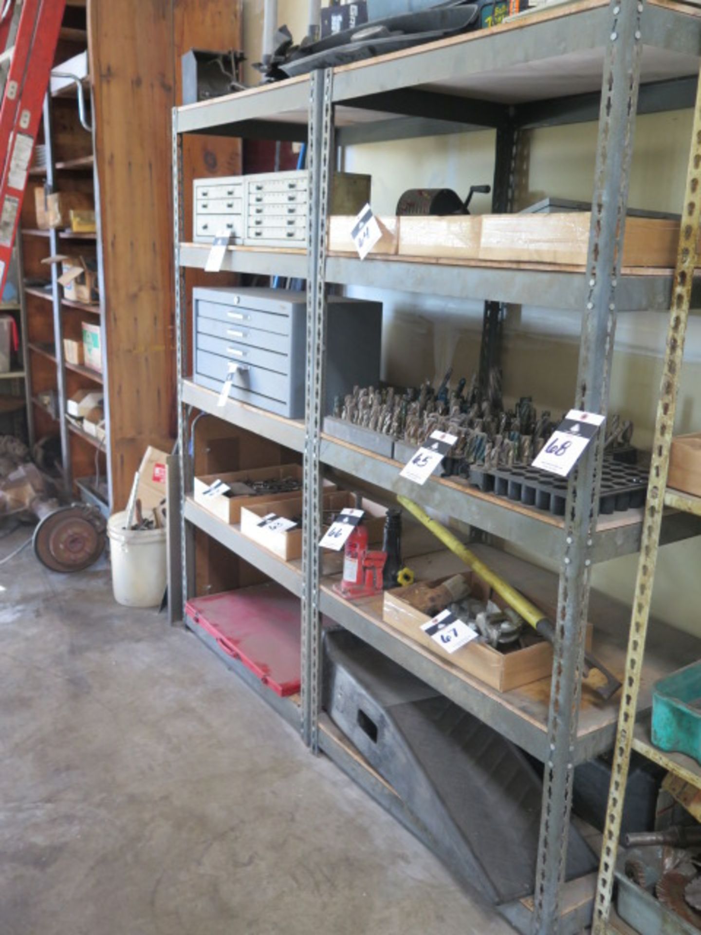 Car Parts and Shelf