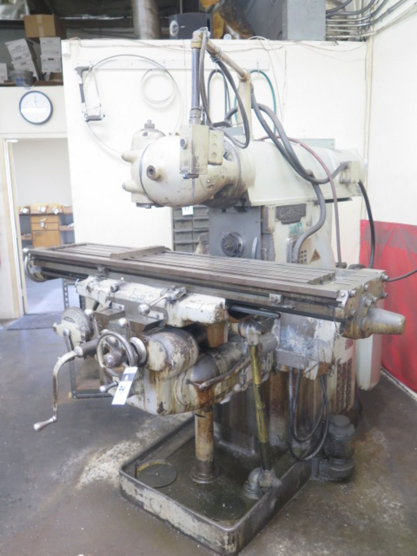 Kearney & Trecker Milwaukee mdl. 310ch Universal Mill s/n 3-8911 w/ 75-1200 Vertical RPM, 15-1500 - Image 2 of 10