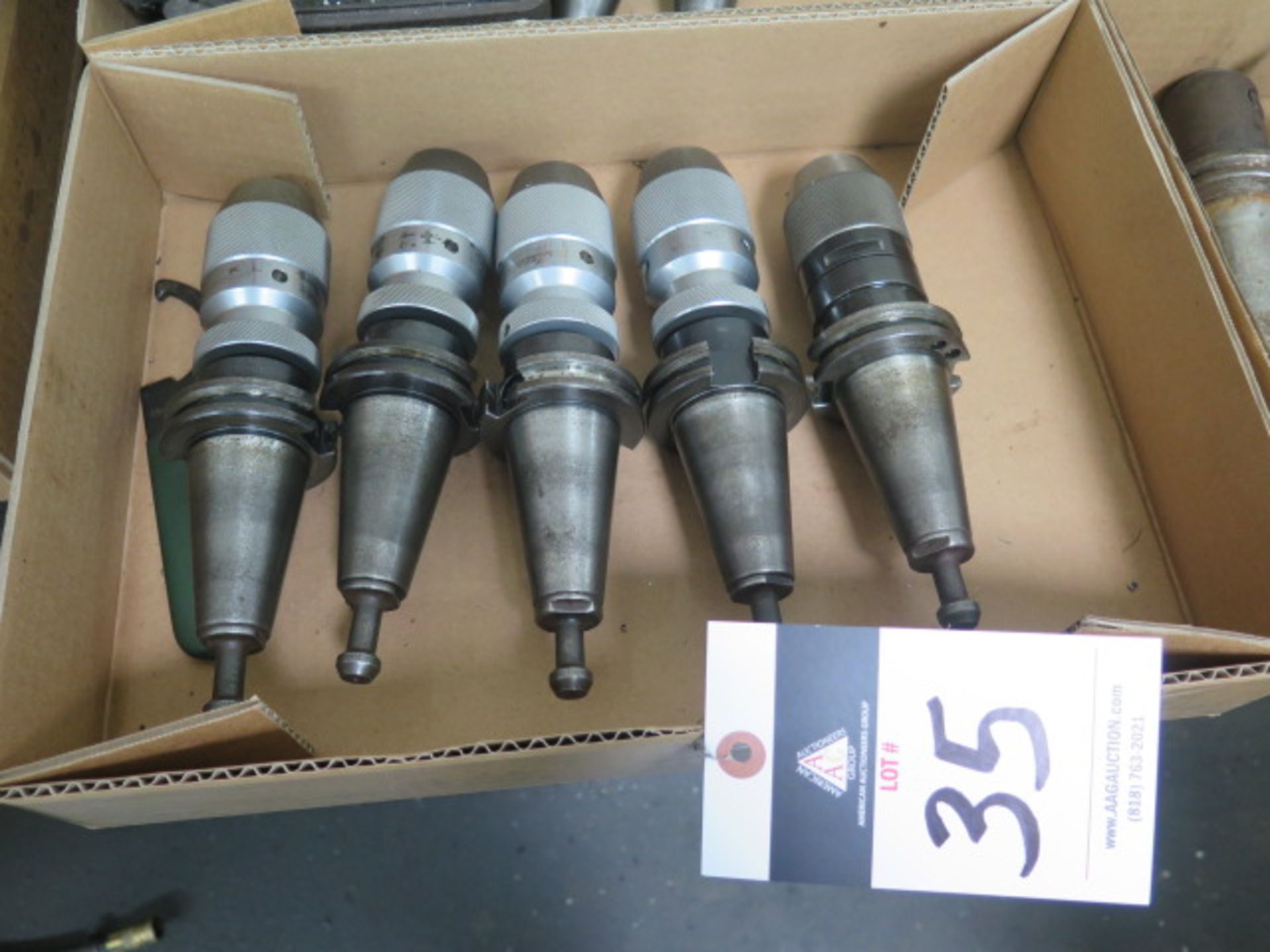 CAT-40 Taper Drill Chucks (5)