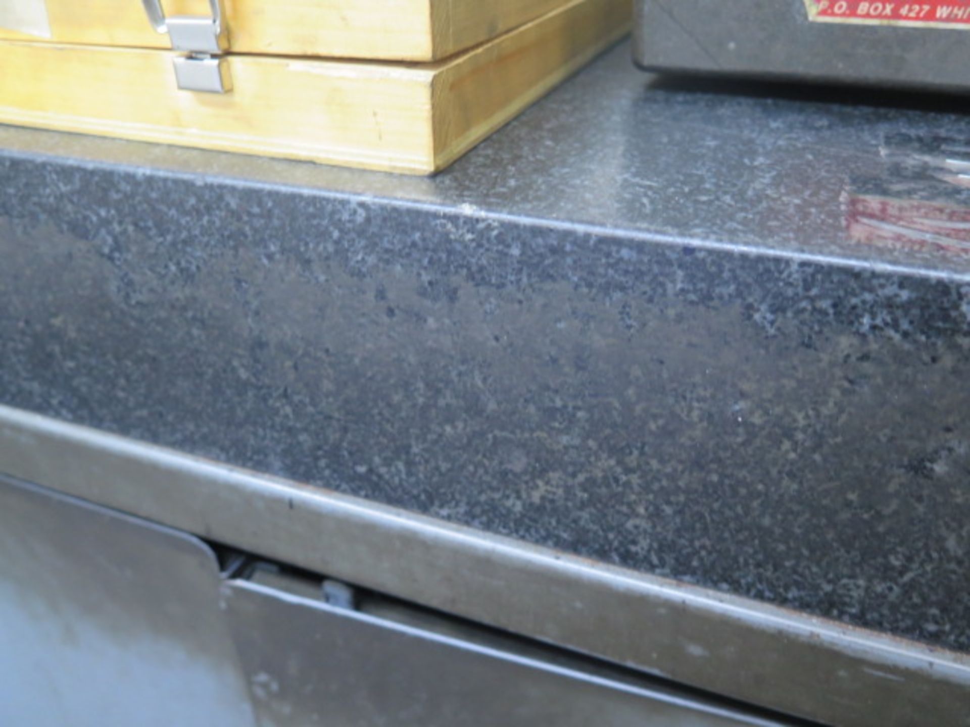 24” x 36” x 4” Granite Surface Plate w/ Cabinet Base - Image 2 of 3