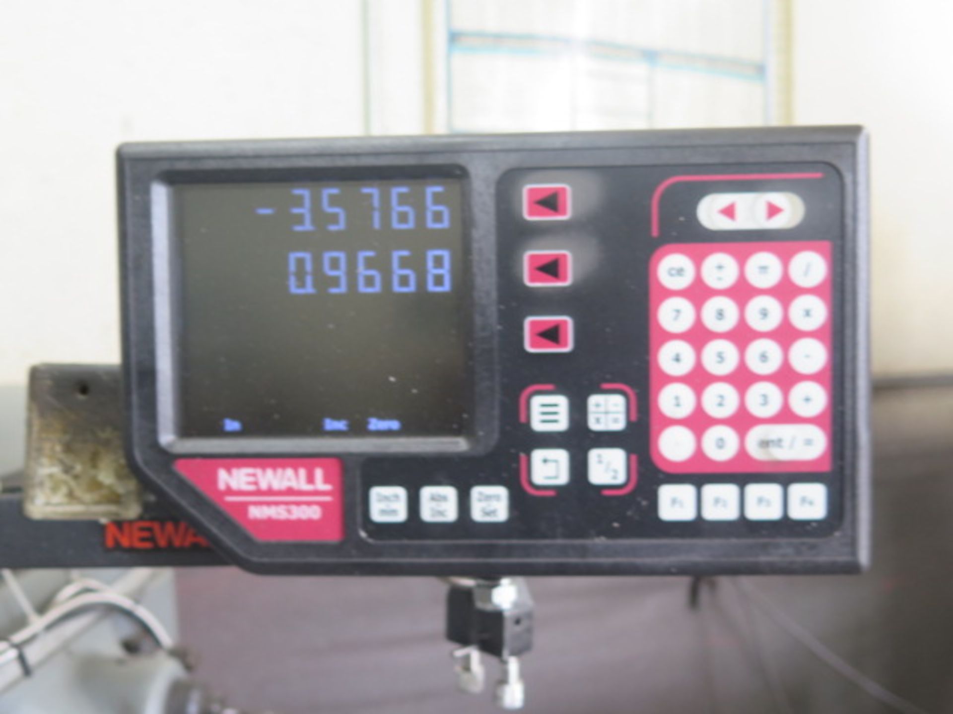 Bridgeport Vertical Mill s/n 259429 w/ Newall NMS300 Programmable DRO, 2Hp Motor, 60-4200 Dial - Image 4 of 9