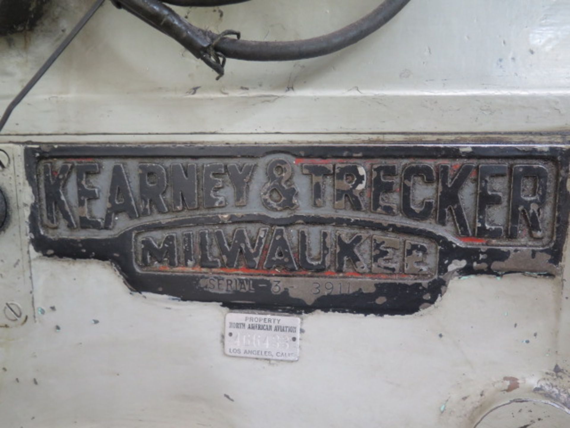 Kearney & Trecker Milwaukee mdl. 310ch Universal Mill s/n 3-8911 w/ 75-1200 Vertical RPM, 15-1500 - Image 9 of 10