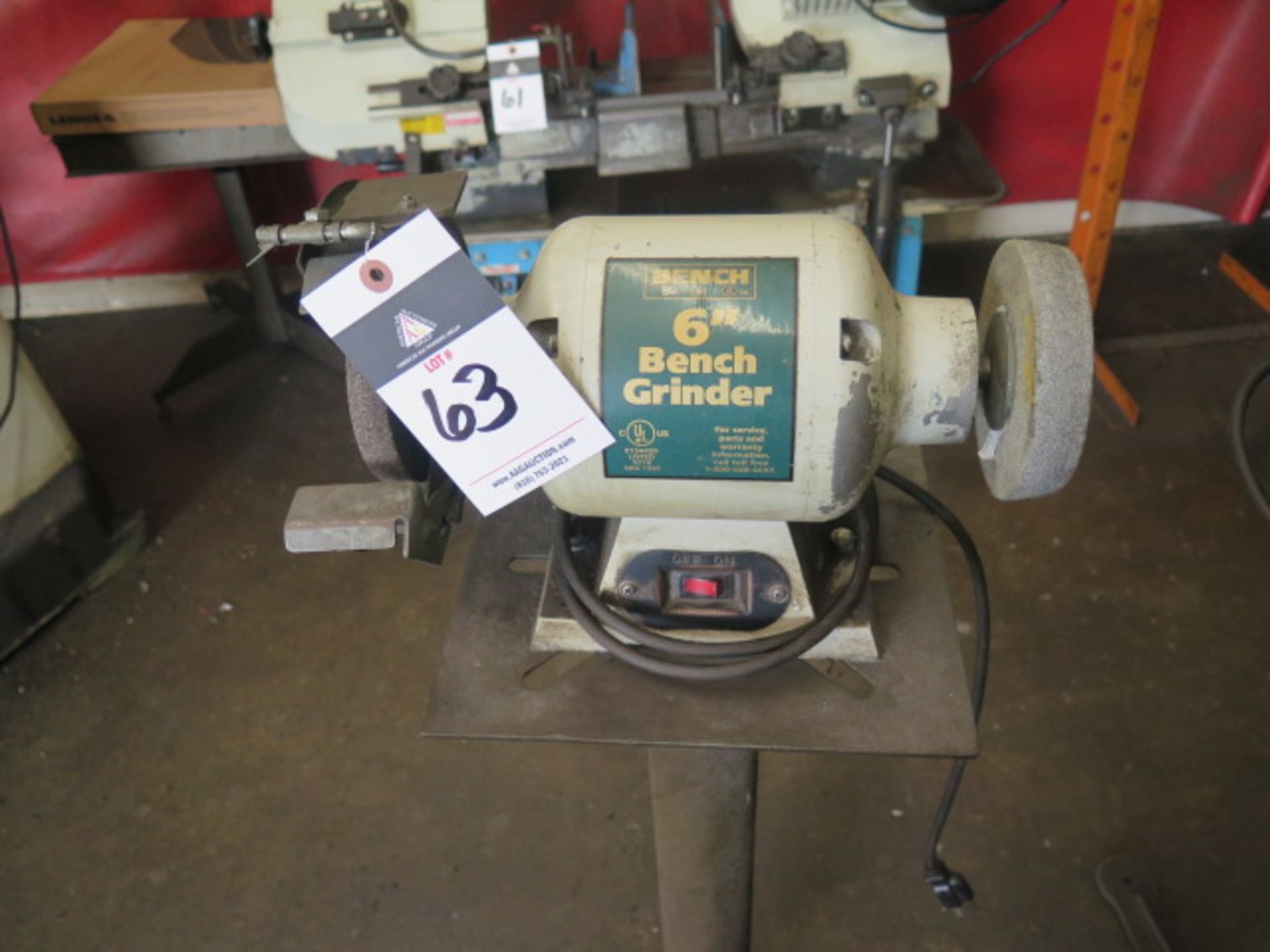 6" Pedestal Grinder - Image 2 of 3