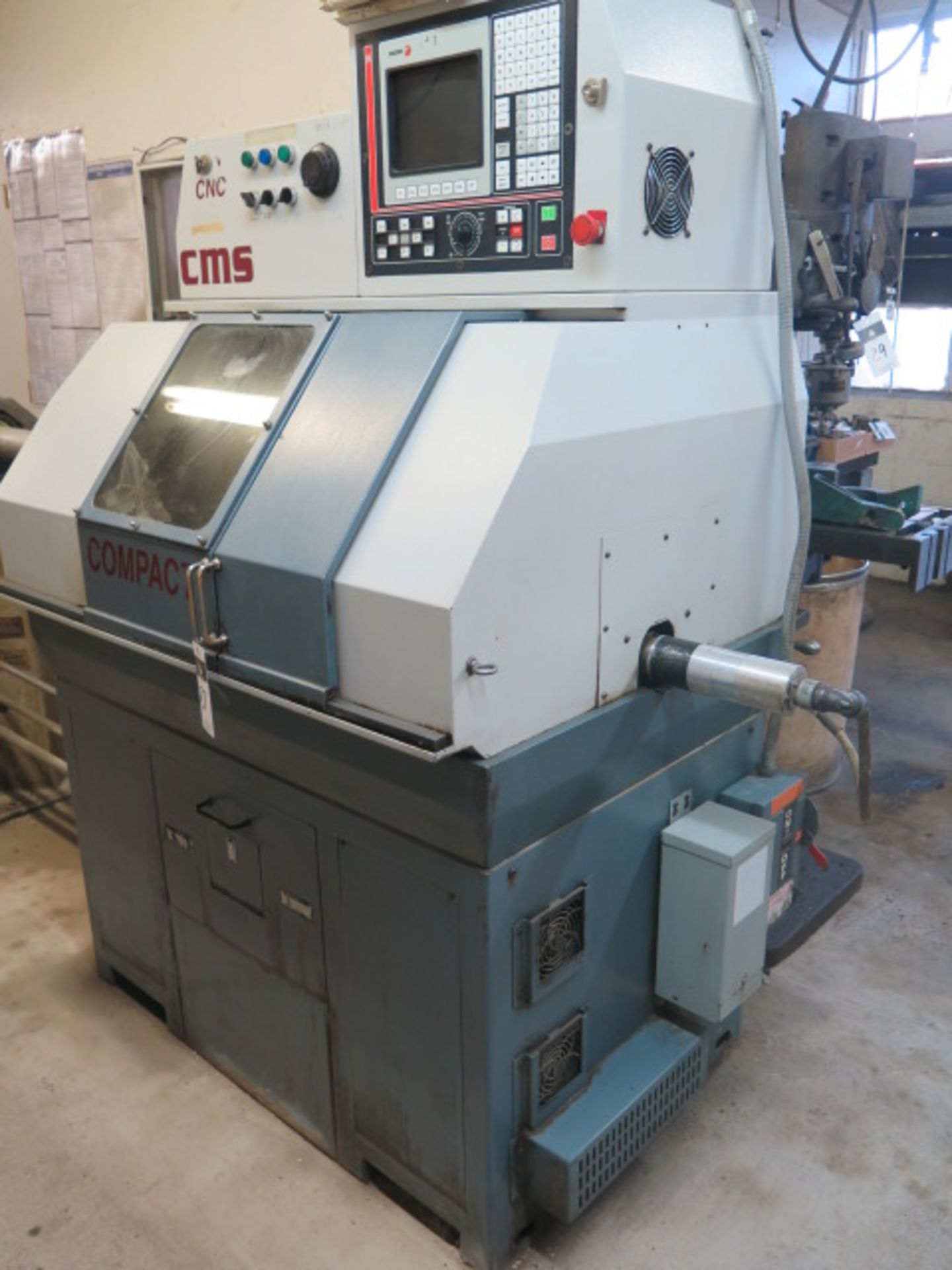 CMS “Compact GT-27” CNC Cross Slide Lathe s/n DL512302D w/ Fagor 8050/55-T Controls, 5C Spindle, - Image 2 of 16