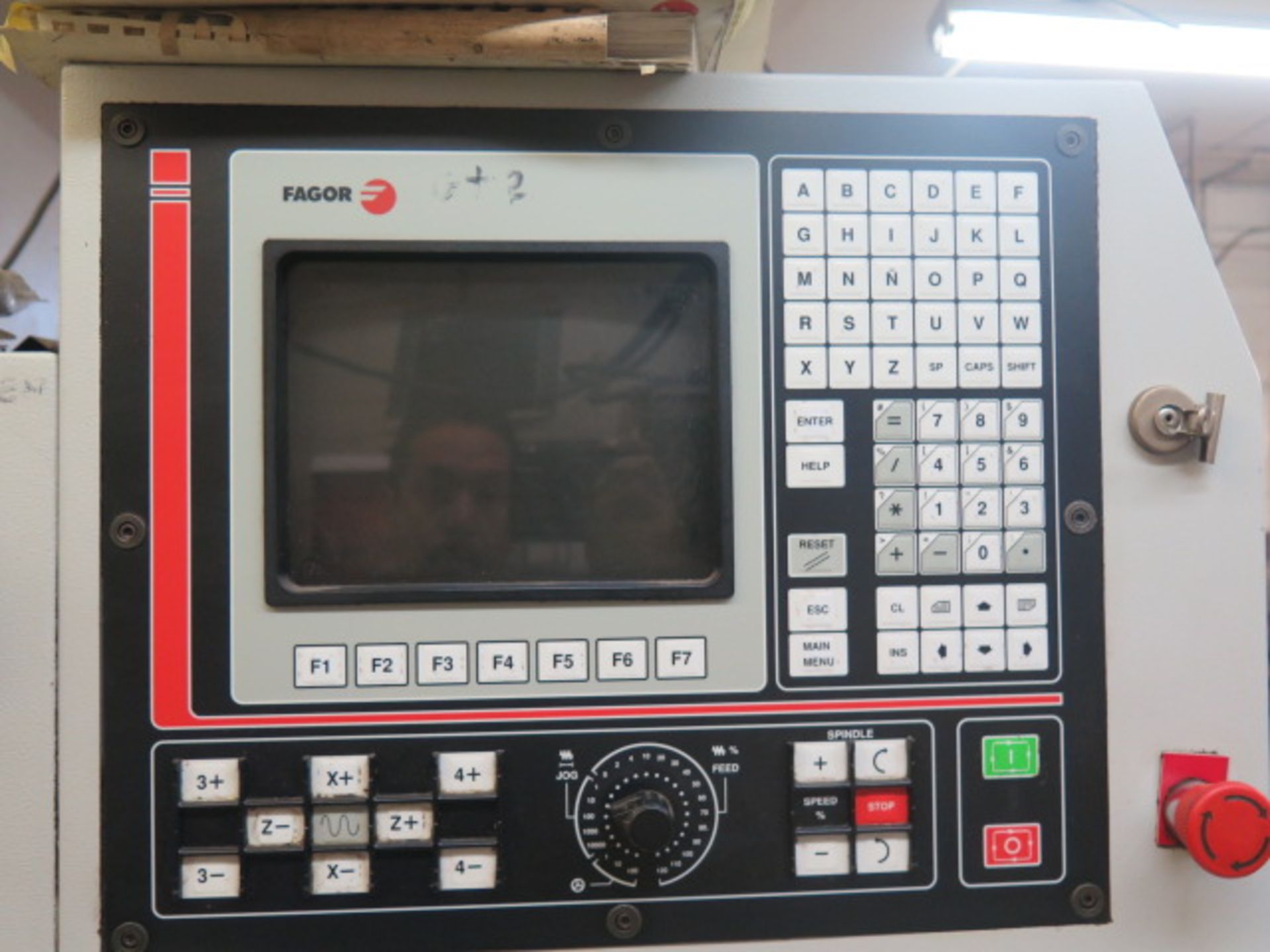 CMS “Compact GT-27” CNC Cross Slide Lathe s/n DL512302D w/ Fagor 8050/55-T Controls, 5C Spindle, - Image 9 of 16