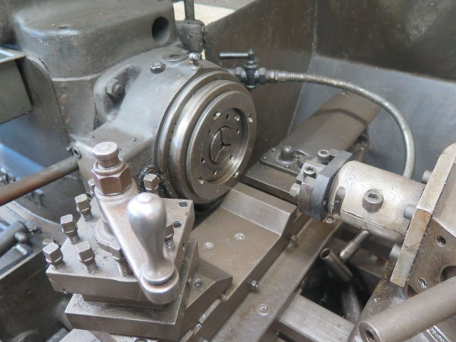 Herbert Turret Lathe w/ 50-2550 RPM, 6-Station Turret, Colleted Spindle, Coolant - Image 6 of 6