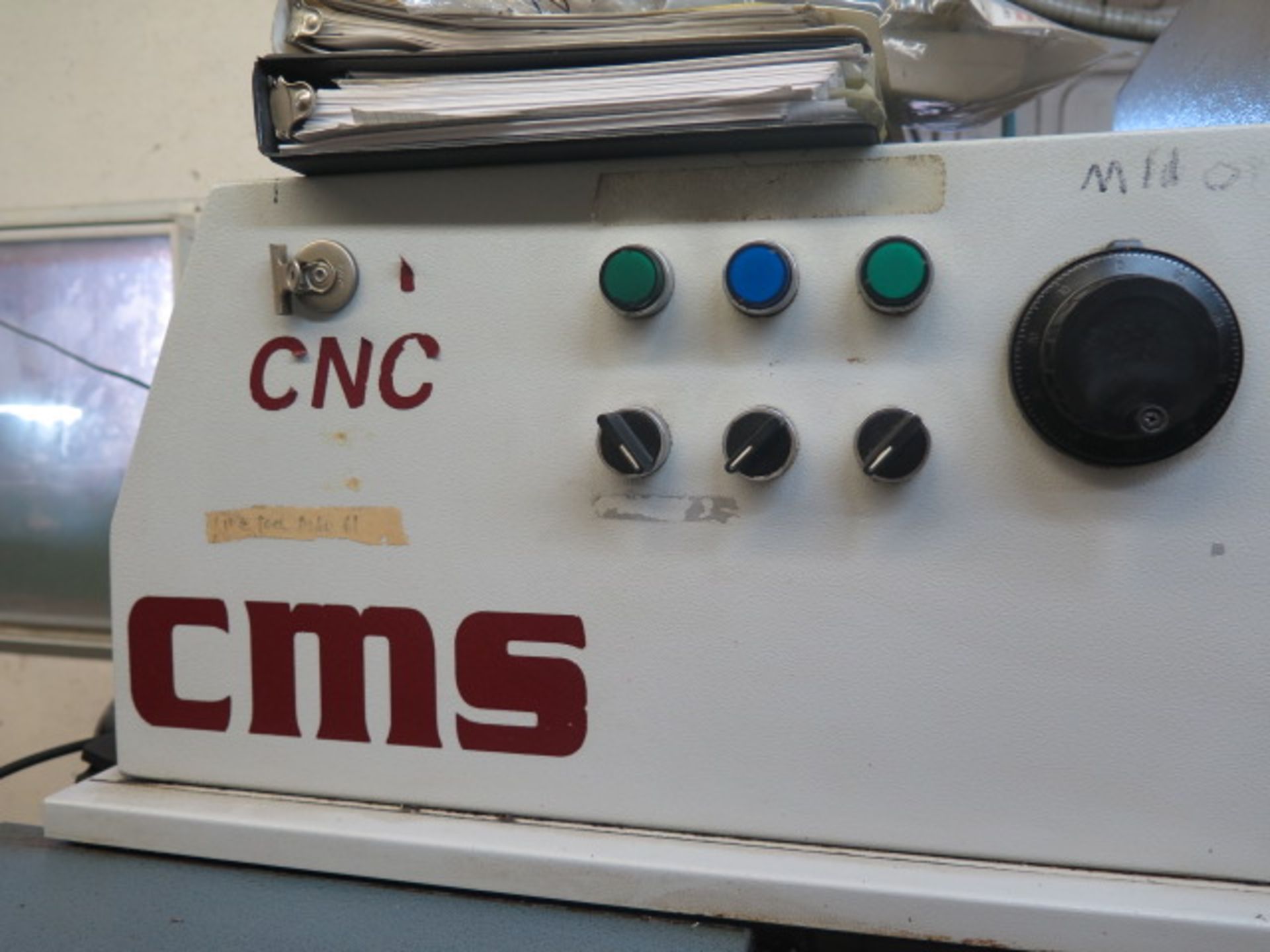 CMS “Compact GT-27” CNC Cross Slide Lathe s/n DL512302D w/ Fagor 8050/55-T Controls, 5C Spindle, - Image 10 of 16