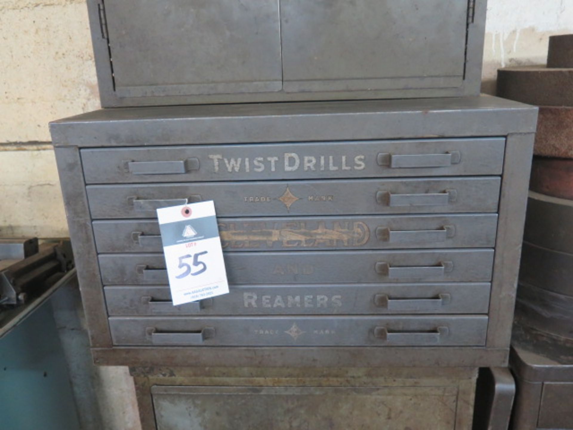 Cleveland Drill Cabinet and (2) Ctorage Cabinets