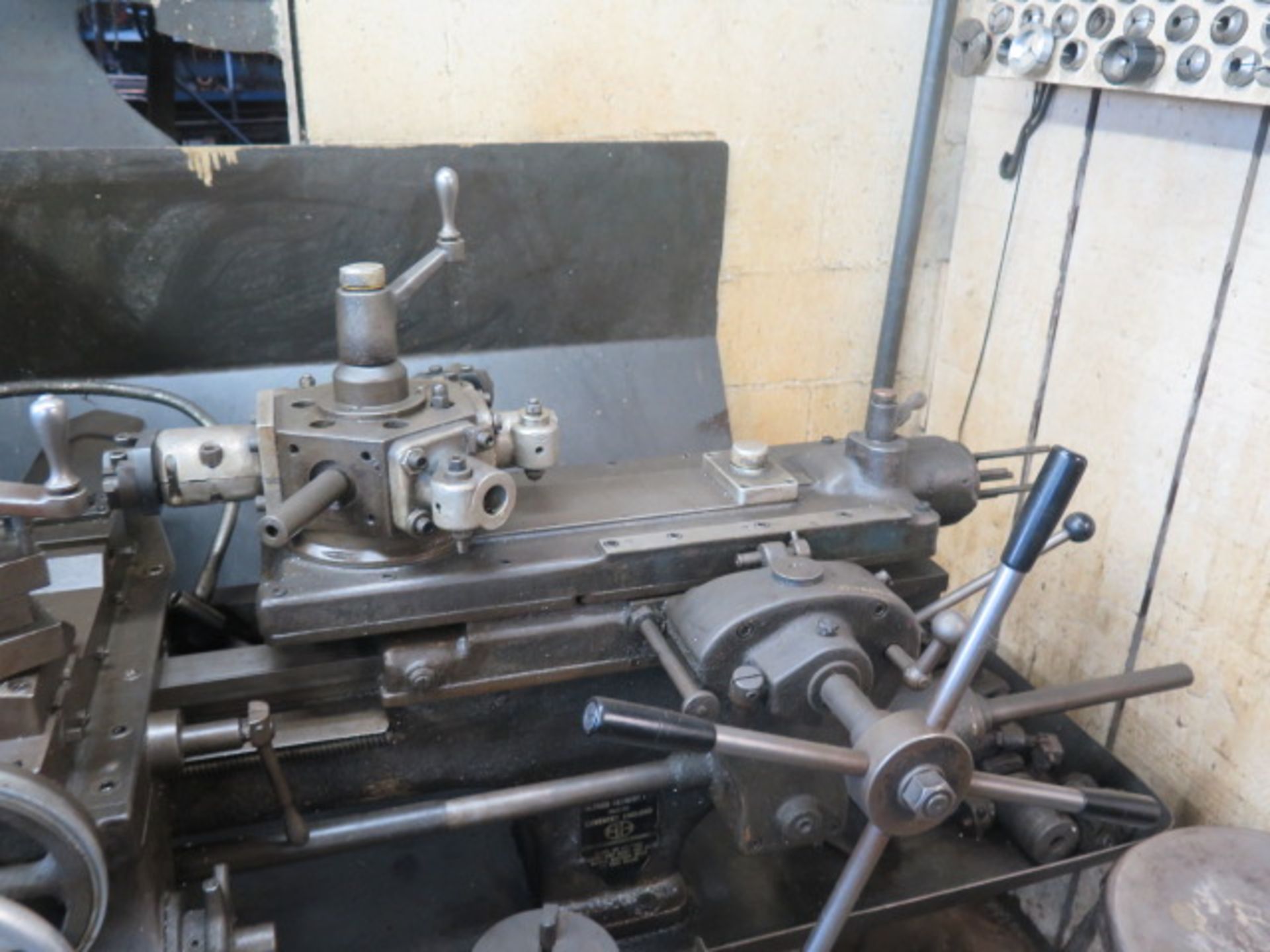 Herbert Turret Lathe w/ 50-2550 RPM, 6-Station Turret, Colleted Spindle, Coolant - Image 5 of 6