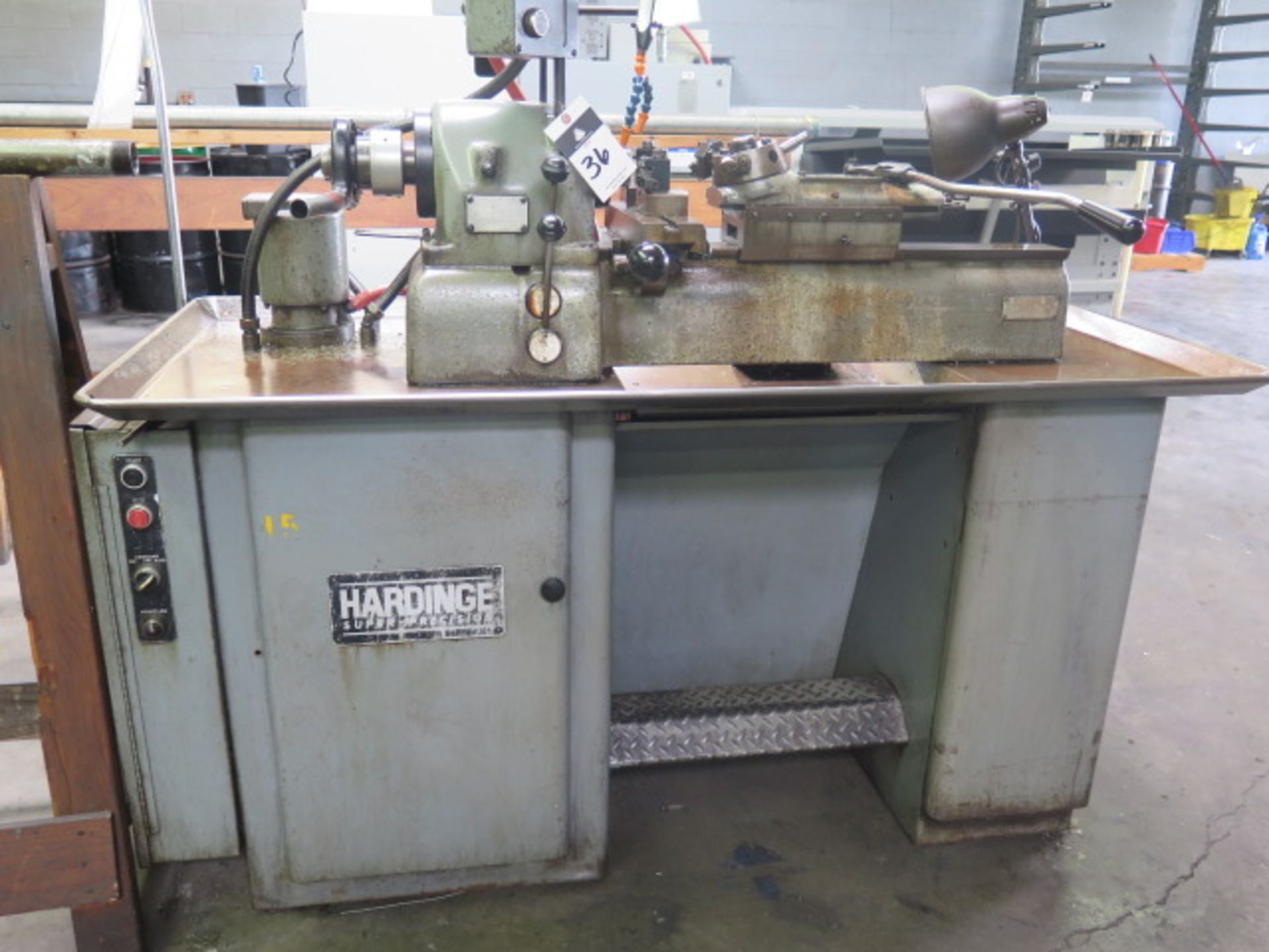 Hardinge DSM-59 Narrow Bed Second OP Lathe s/n DV-59-14209 w/ 230-3500 RPM, 5C Collet Closer, - Image 2 of 7