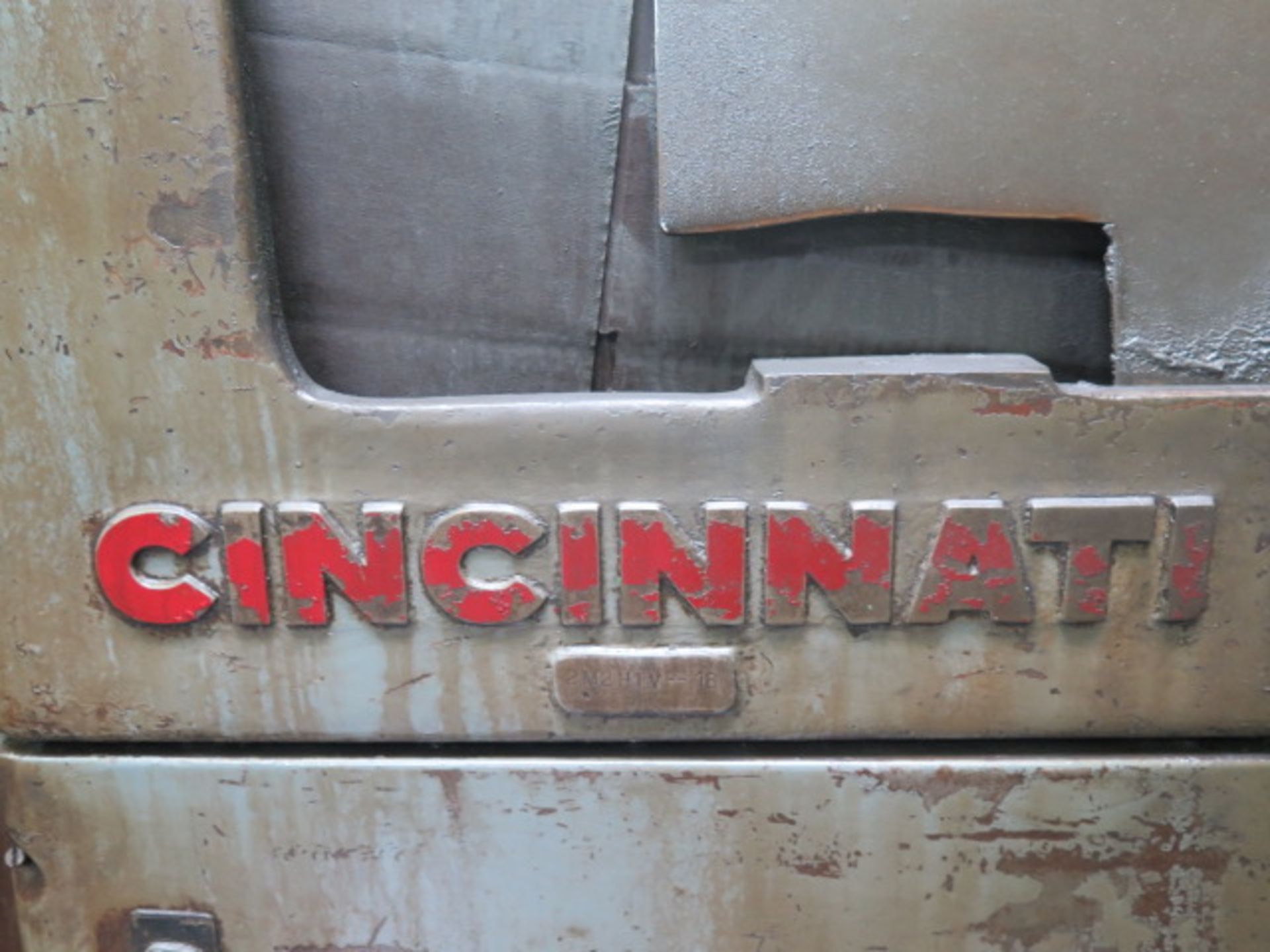 Cincinnati OM Centerless Grinder s/n 2M2H1V-18 w/ 24” Grinding Wheel, 12” Feed Wheel, Hydraulic - Image 9 of 9