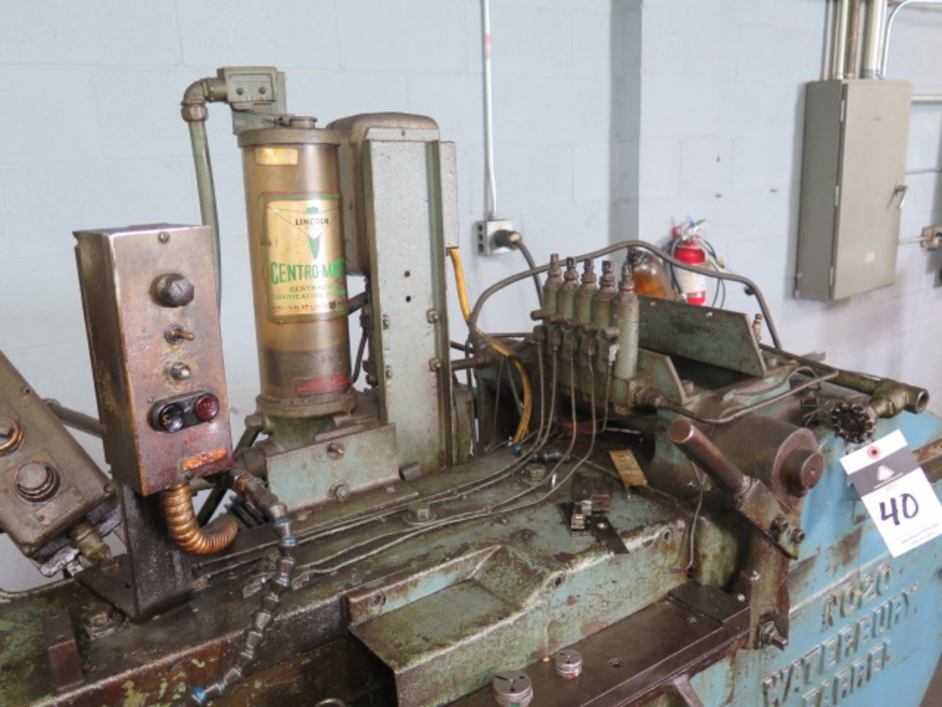 Waterbury Farrel No. 20 Thread Crush Rolling Machine s/n 123270-968 w/ Controlled Speed - Image 5 of 8