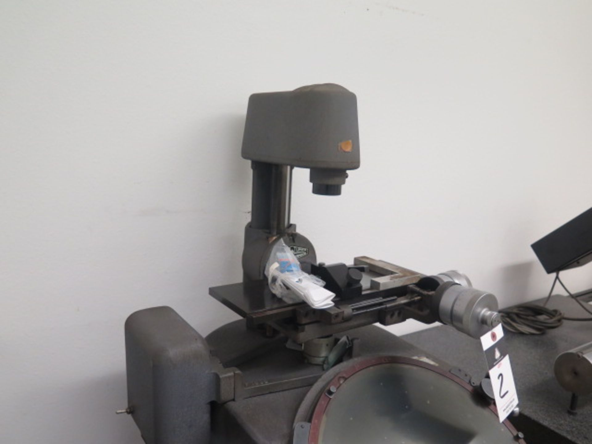 Scherr Tumico 14” Floor Model Optical Comparator w/ Surface and Profile Illumination - Image 2 of 7