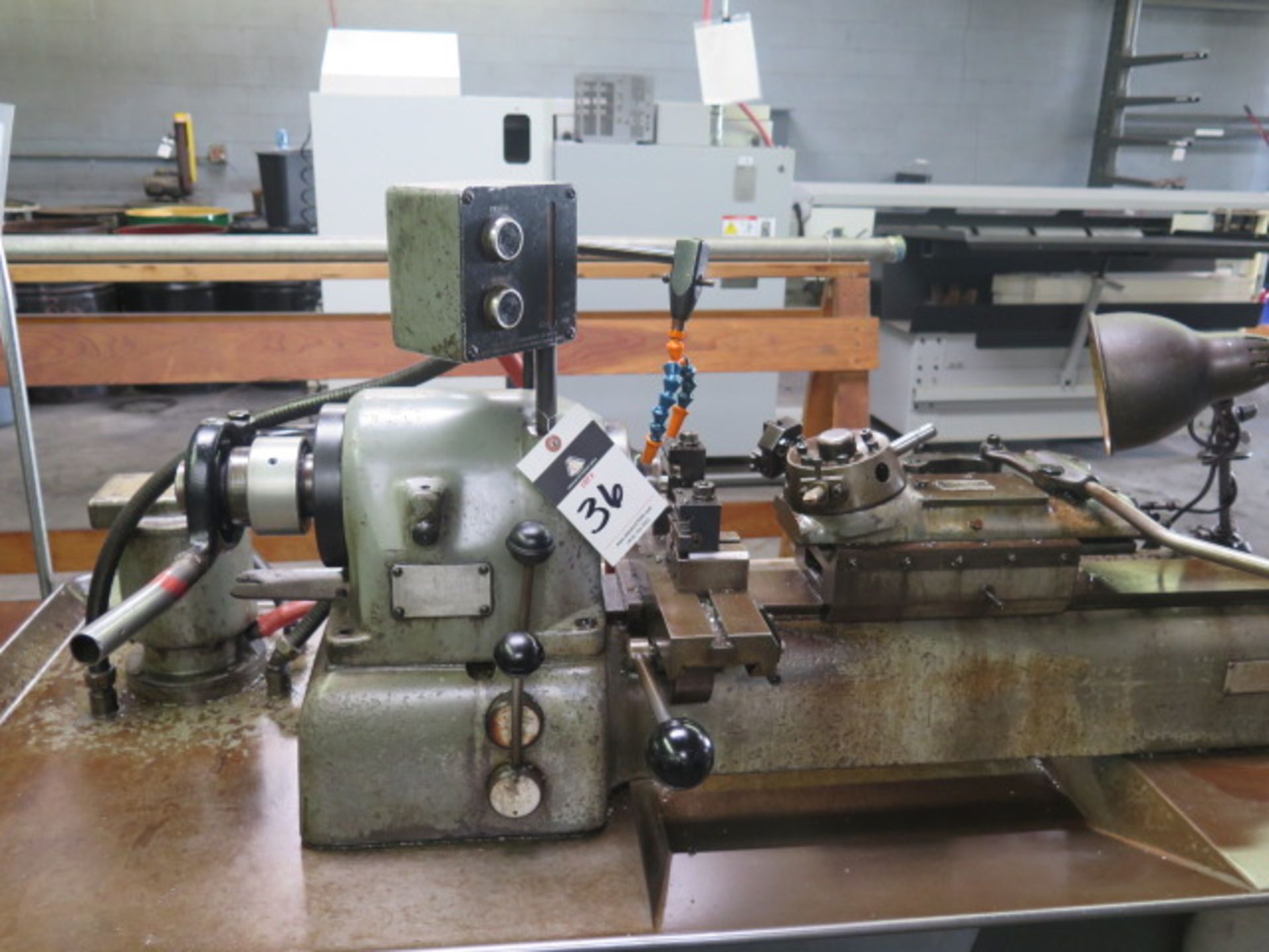 Hardinge DSM-59 Narrow Bed Second OP Lathe s/n DV-59-14209 w/ 230-3500 RPM, 5C Collet Closer, - Image 3 of 7