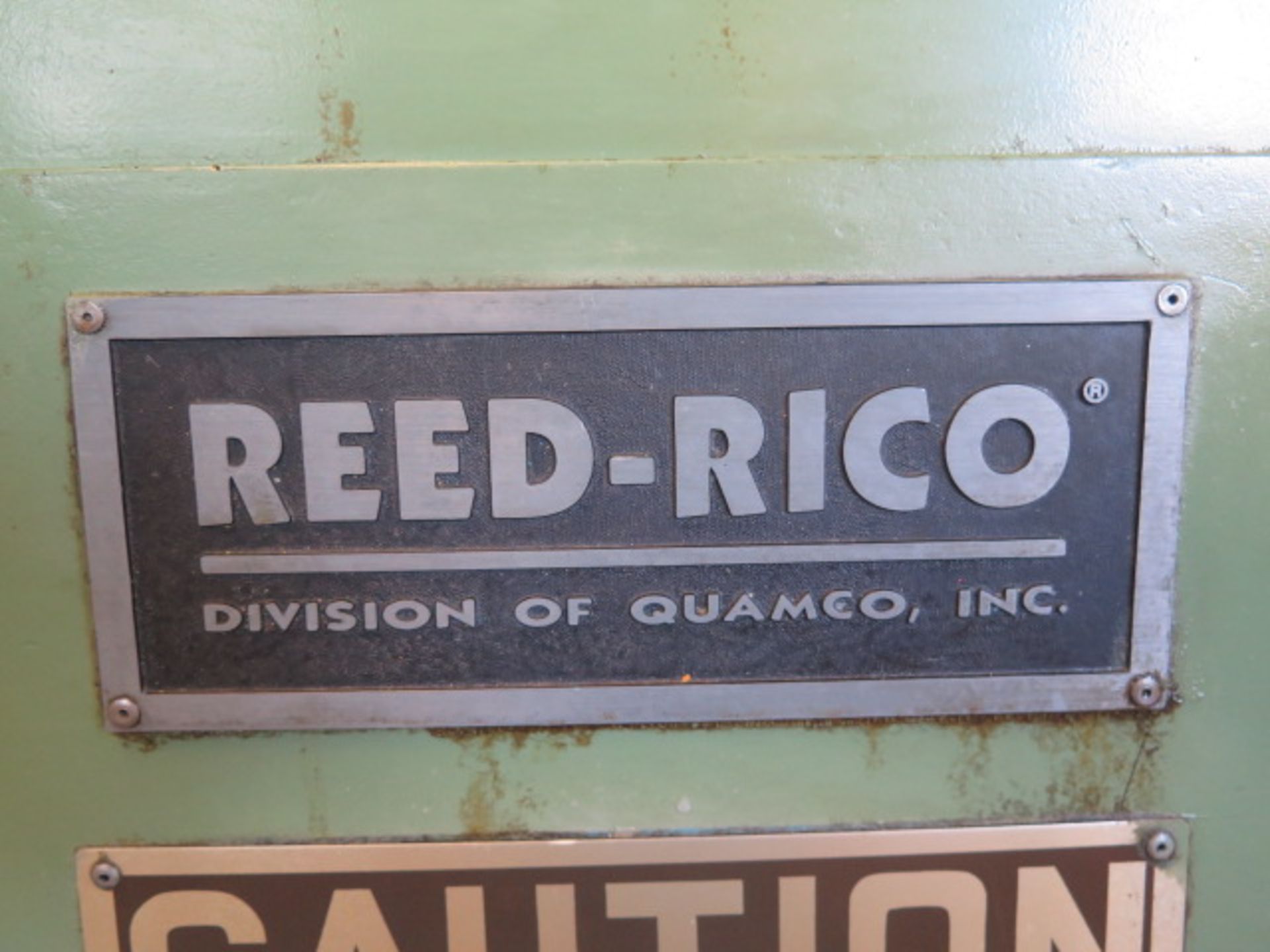 Reed-Rico A-22 3 ¾” Cap. 3-Die Cylindrical Thread Rolling Machine s/n A22-487 - Image 8 of 10