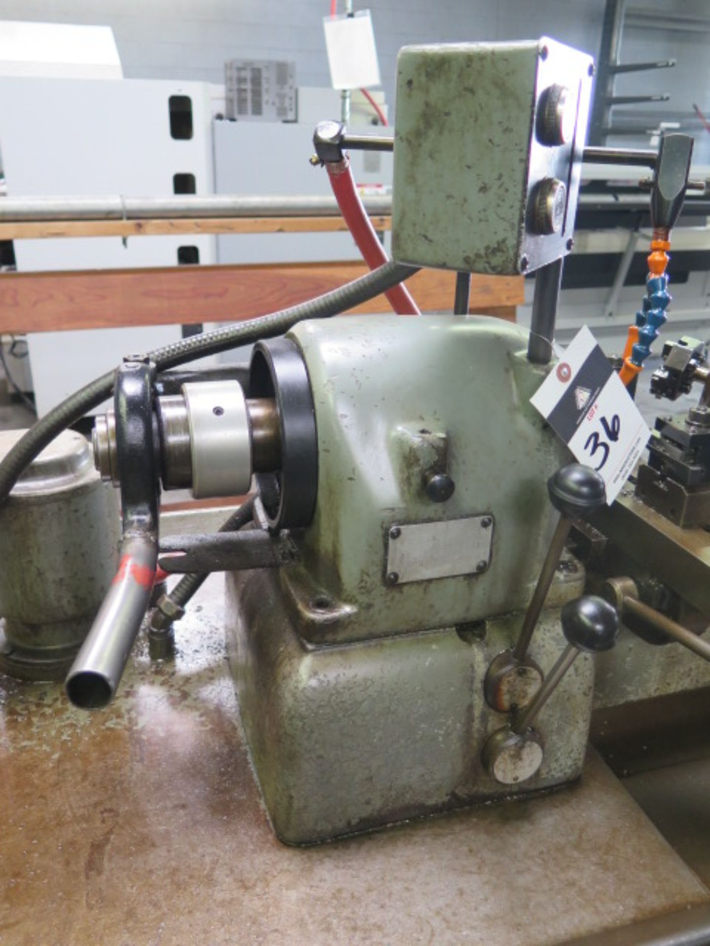 Hardinge DSM-59 Narrow Bed Second OP Lathe s/n DV-59-14209 w/ 230-3500 RPM, 5C Collet Closer, - Image 4 of 7