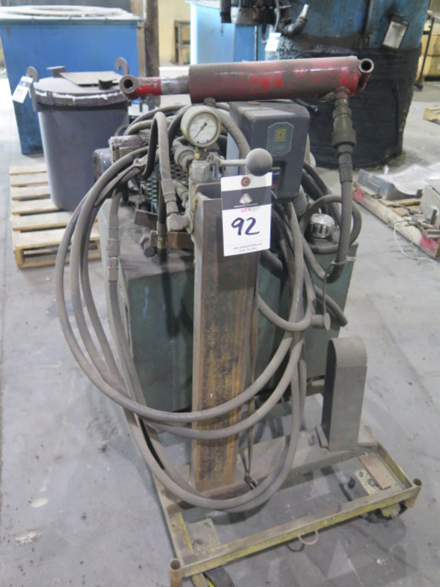 Hydraulic Pump and Ram
