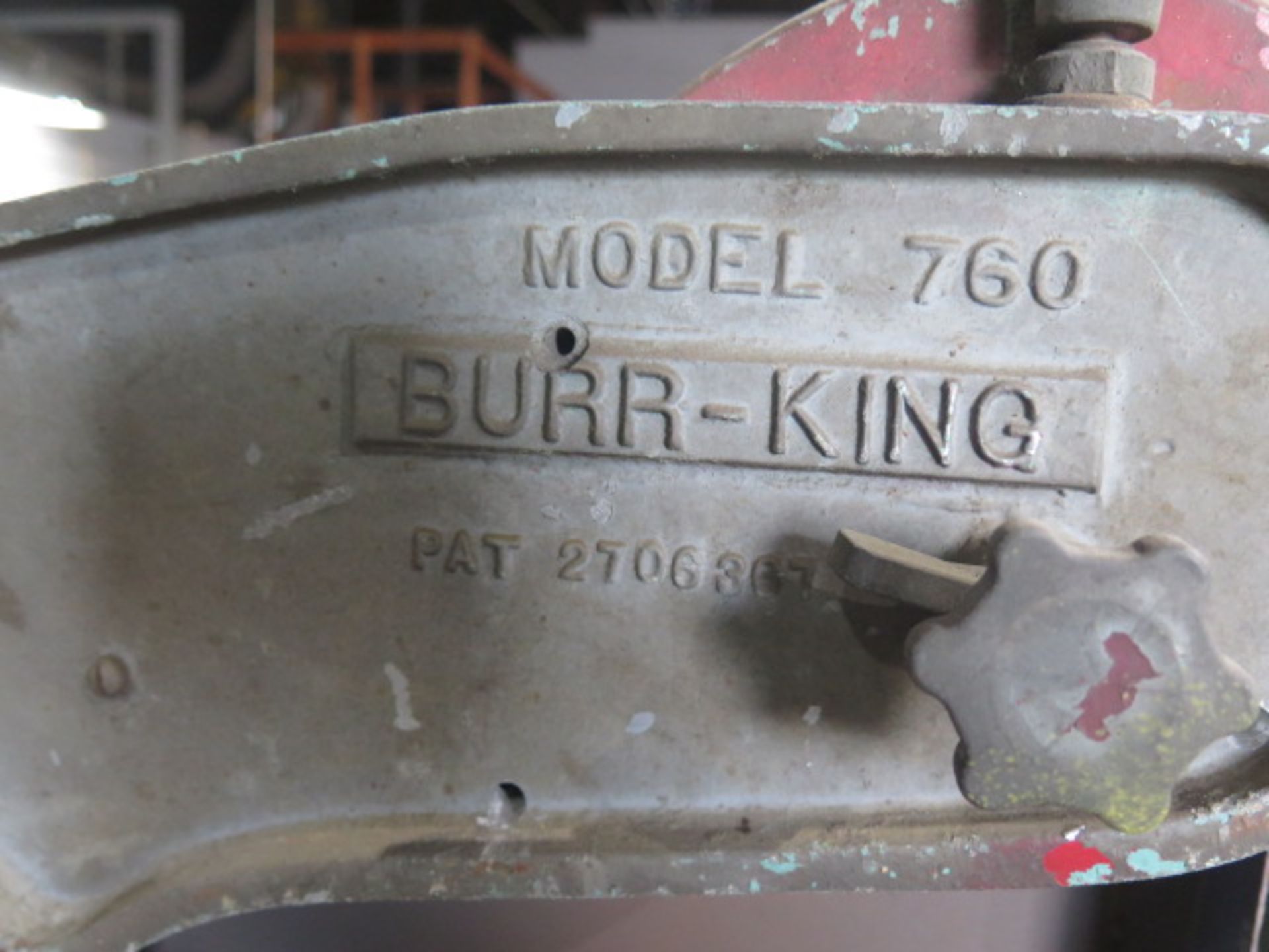 Burr King mdl. 760 1 ½” Pedestal Belt Sander - Image 5 of 5