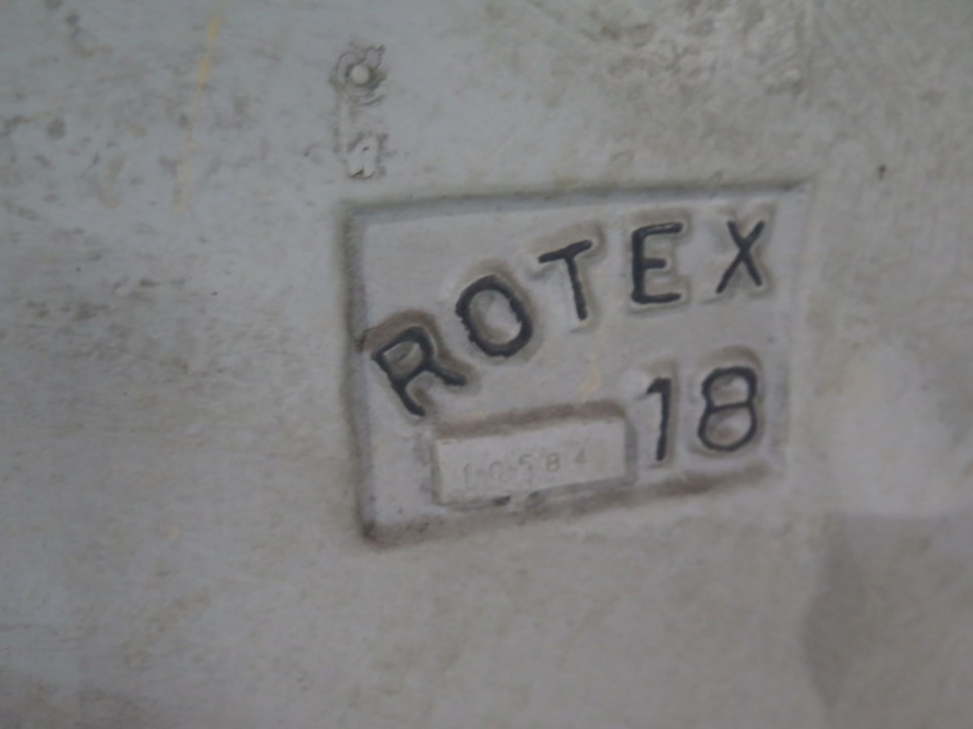 Rotex 18-Station Turret Punch Press w/ 1/8”-2” Punches, Roll Stand - Image 5 of 5