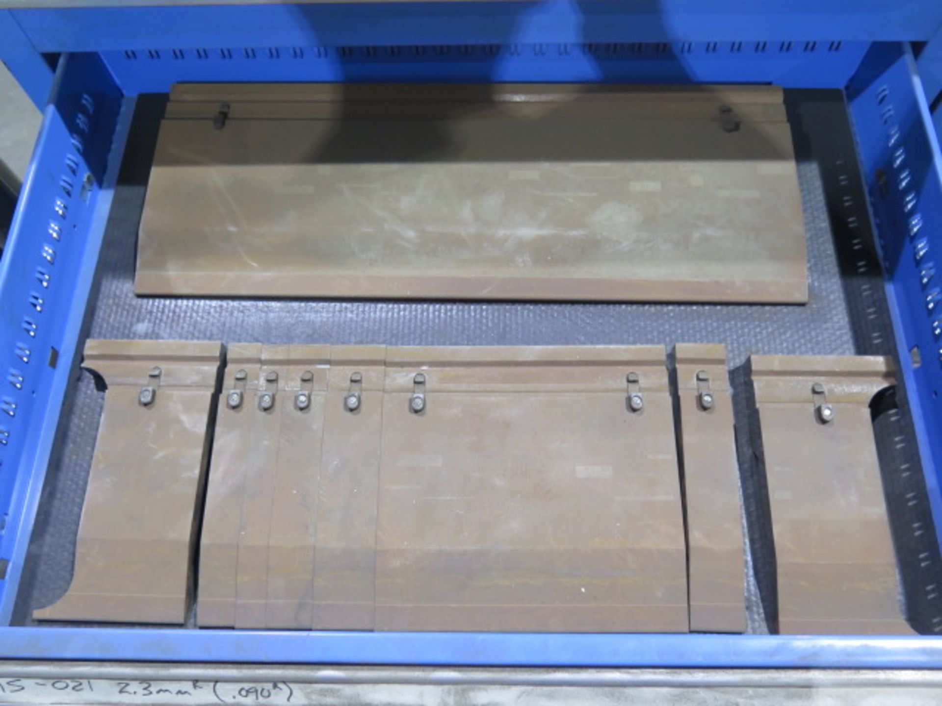 7-Drawer Tooling Cabinets (2) w/ Wila and Wilton Button-Lock Press Brake Tooling - Image 2 of 10