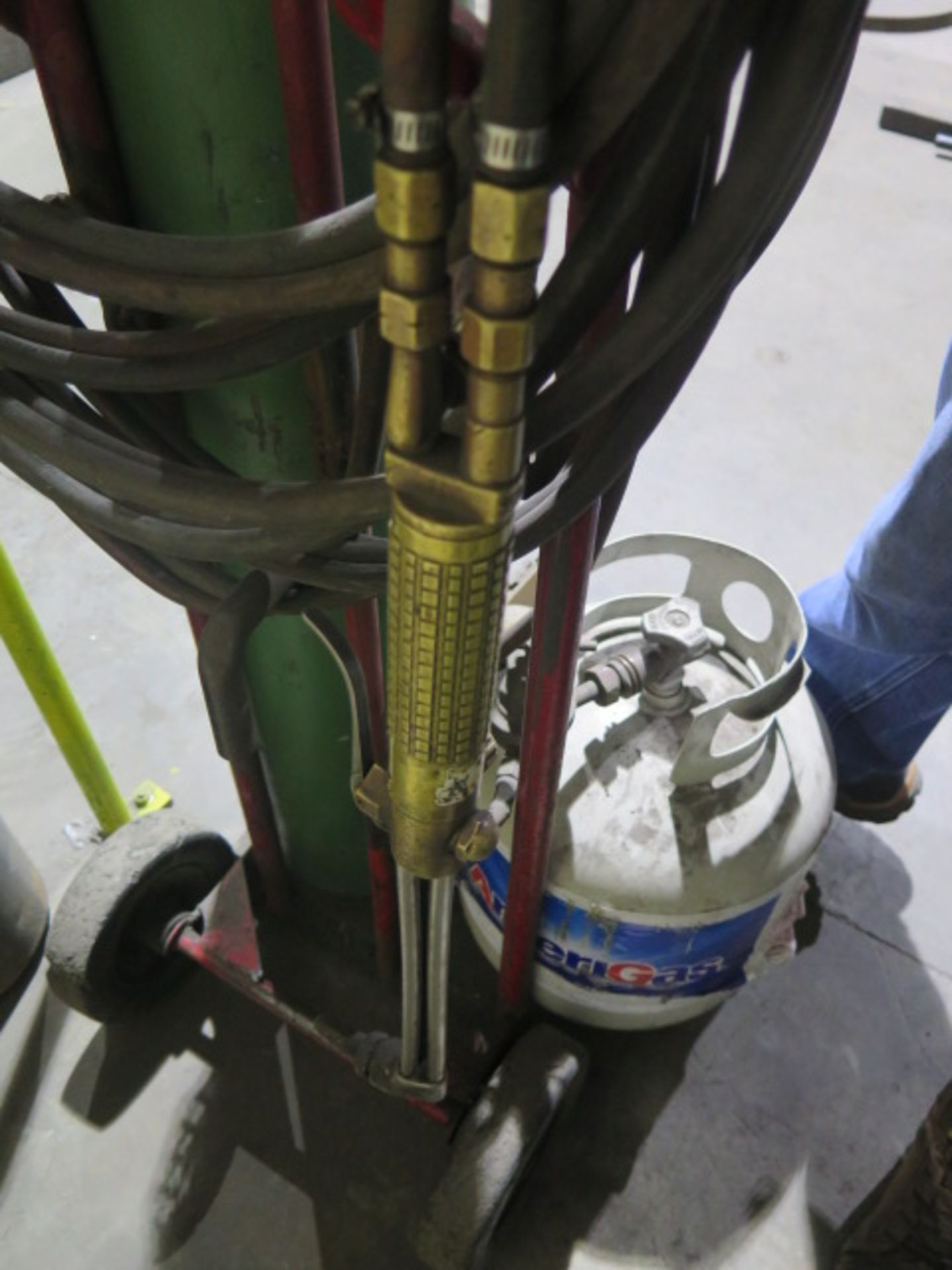 Welding Torch Cart w/ Tanks and Acces - Image 4 of 4