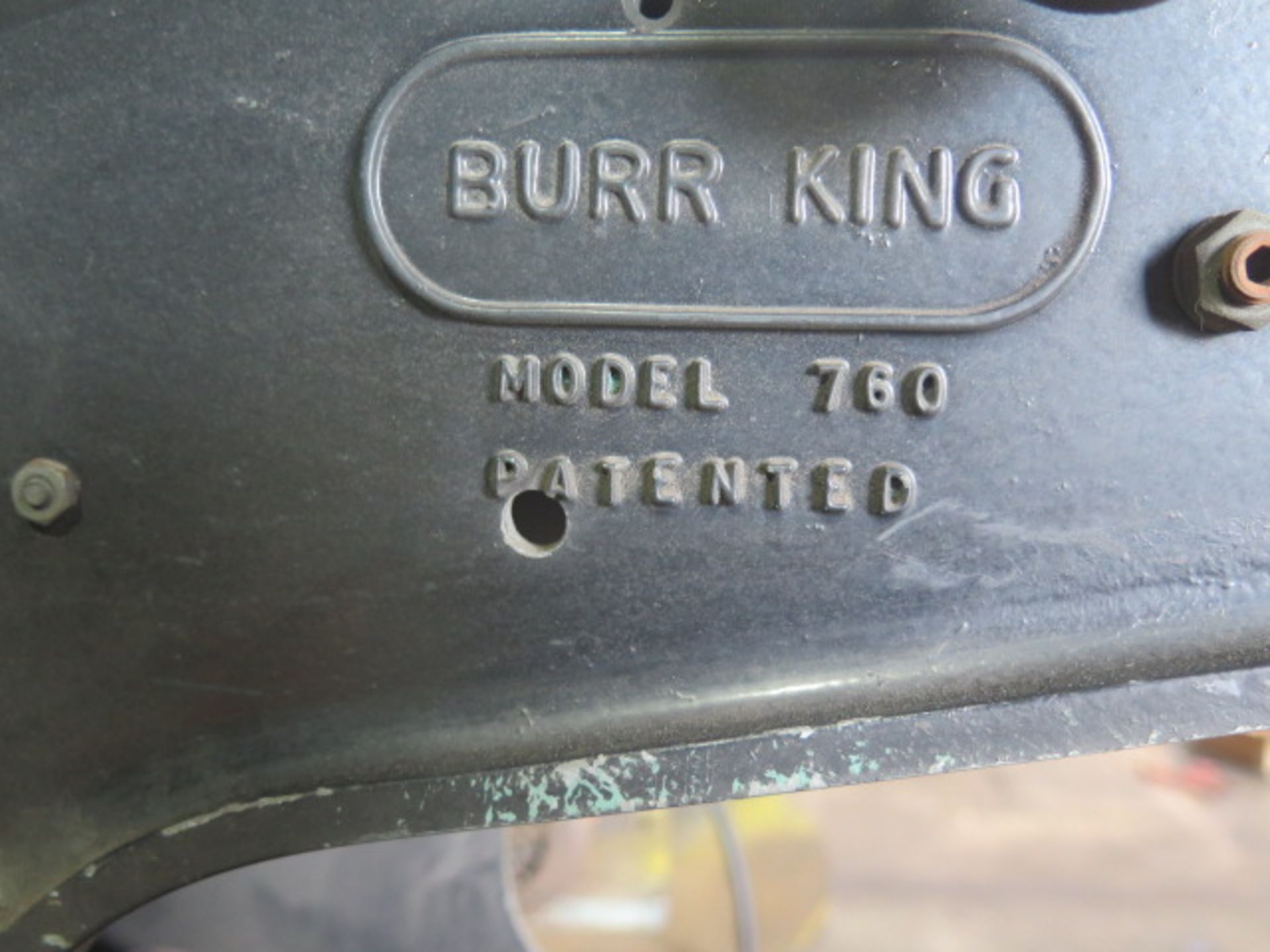 Burr King mdl. 760 1 ½” Pedestal Belt Sander - Image 4 of 4