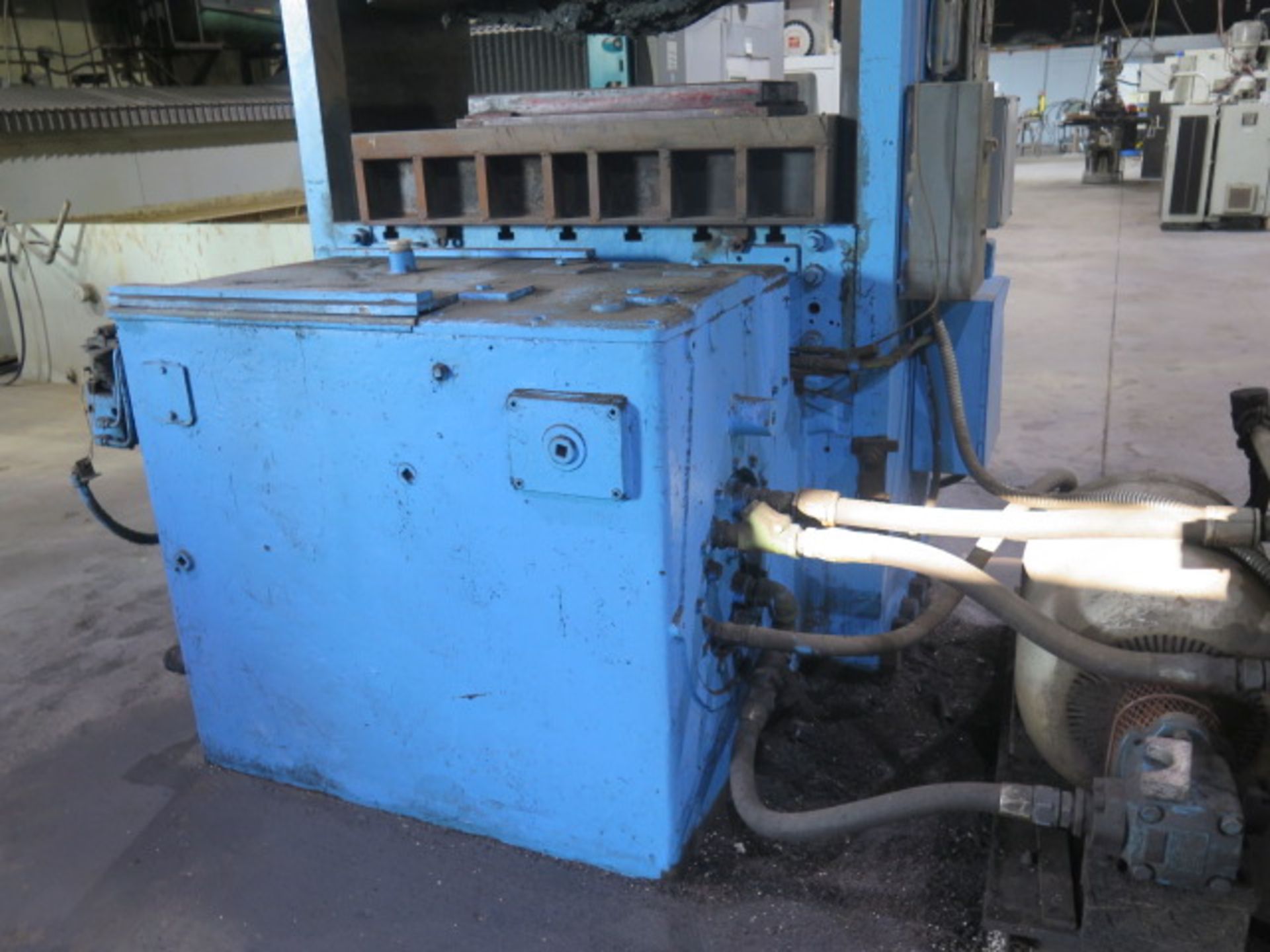 French Oil Mill Machinery Hydraulic Hydroform Press s/n 7631 w/ 30” x 52” Die Space - Image 10 of 11