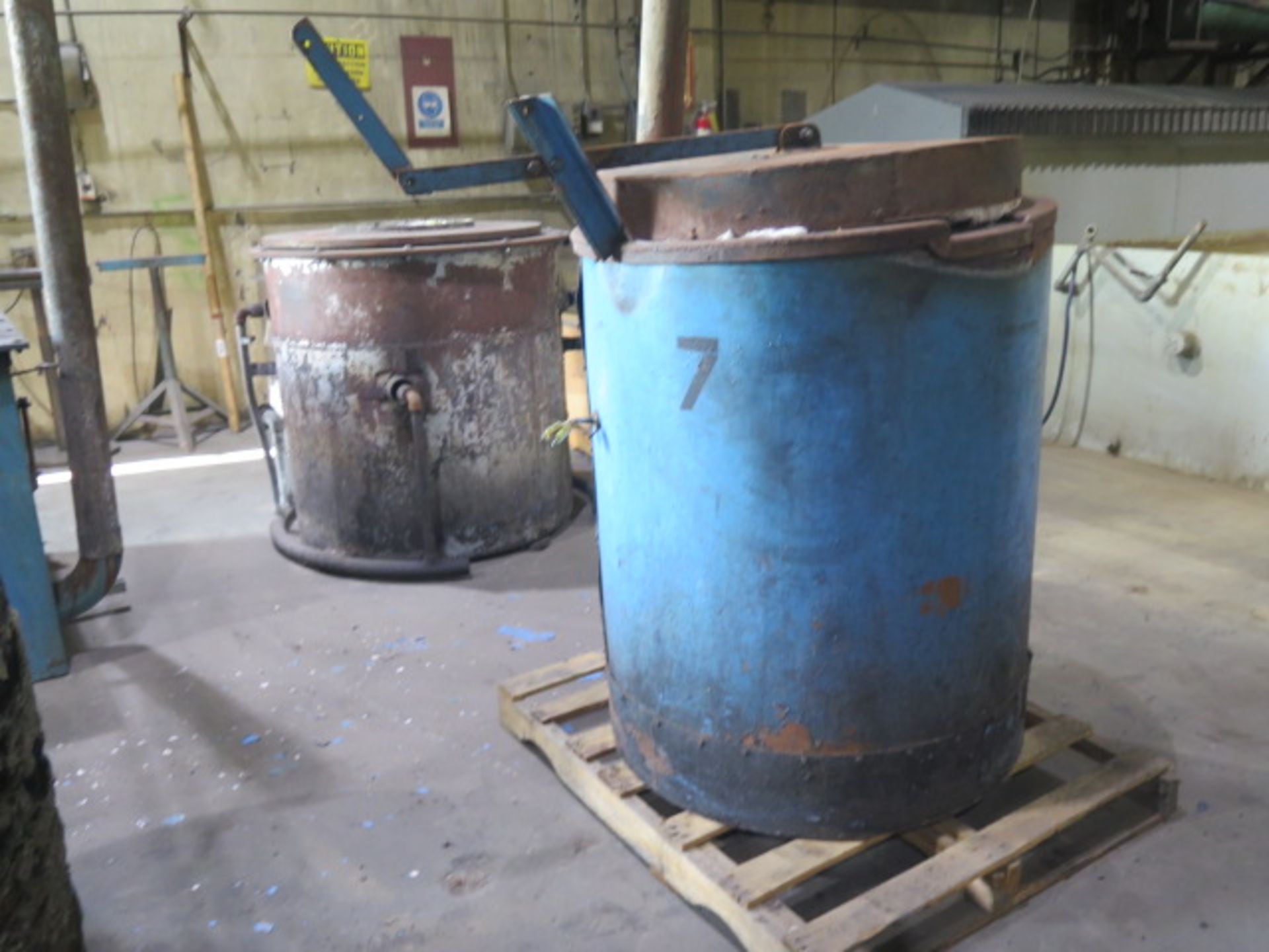 Neutral Salt Bath System w/ Furnaces, Salt and Oil Quench Tanks