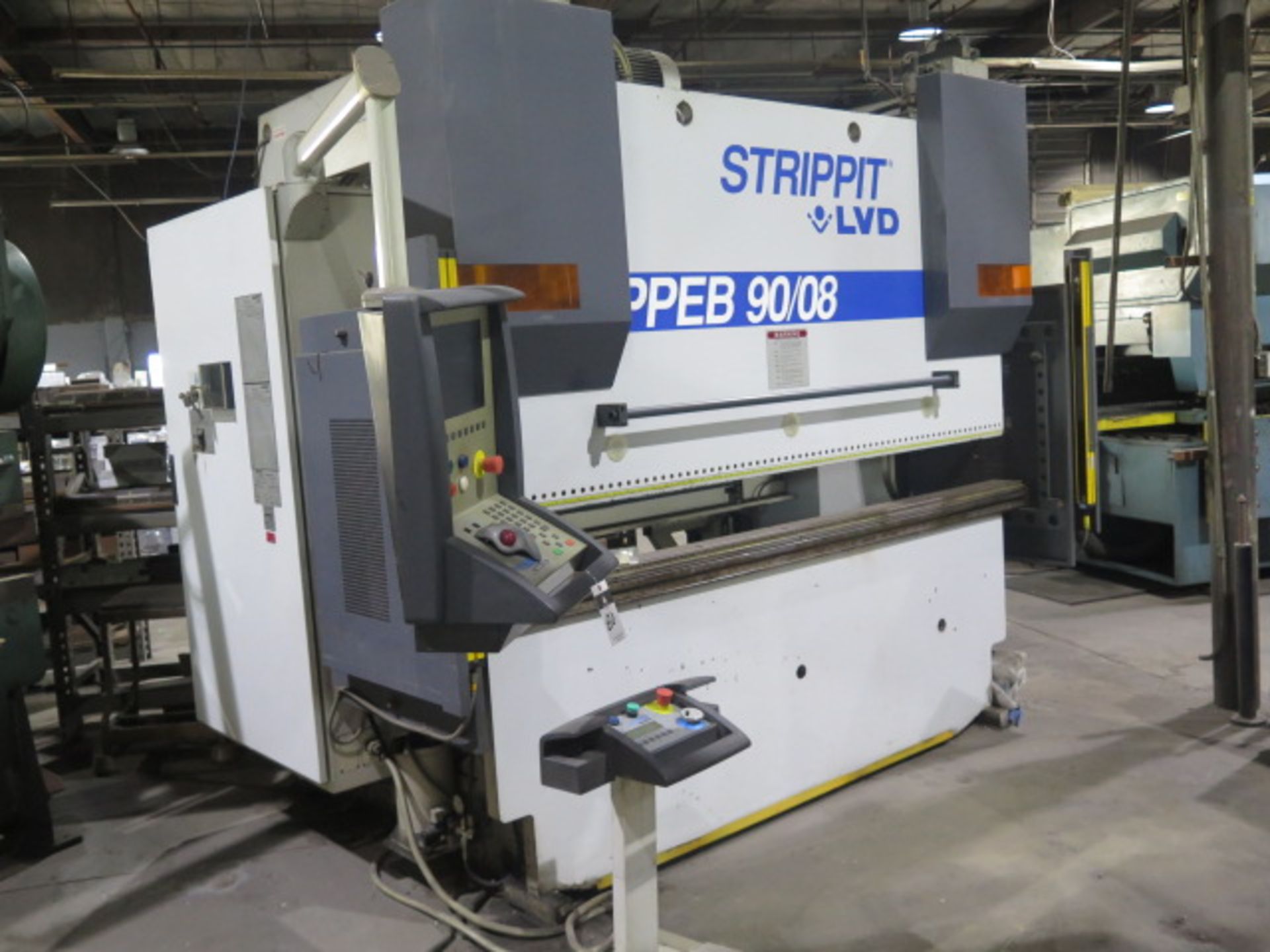 2000 Strippit LVD Type 90 BH 08 CADMAN-CNC “PPEB 90/08” 90 Ton x 8’ CNC Hydraulic Press Brake w/ LVD - Image 2 of 17