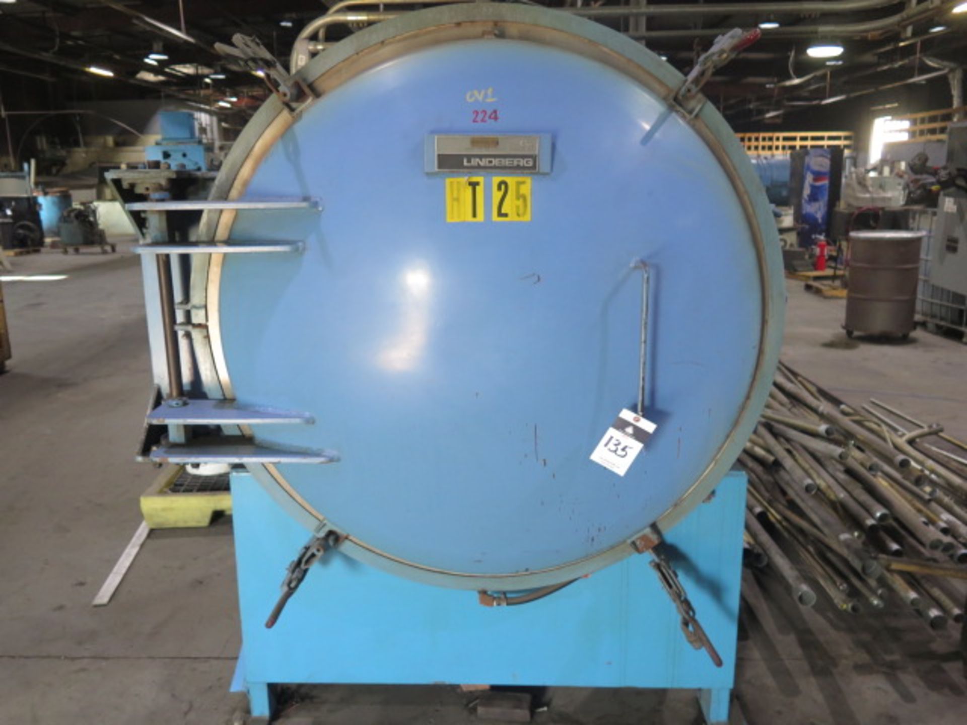 Lindburg Isobrite mdl. 0921830124CX 1400 Deg F Vacuum Furnace s/n 80-60024-1-1 w/ Lindburg - Image 3 of 11