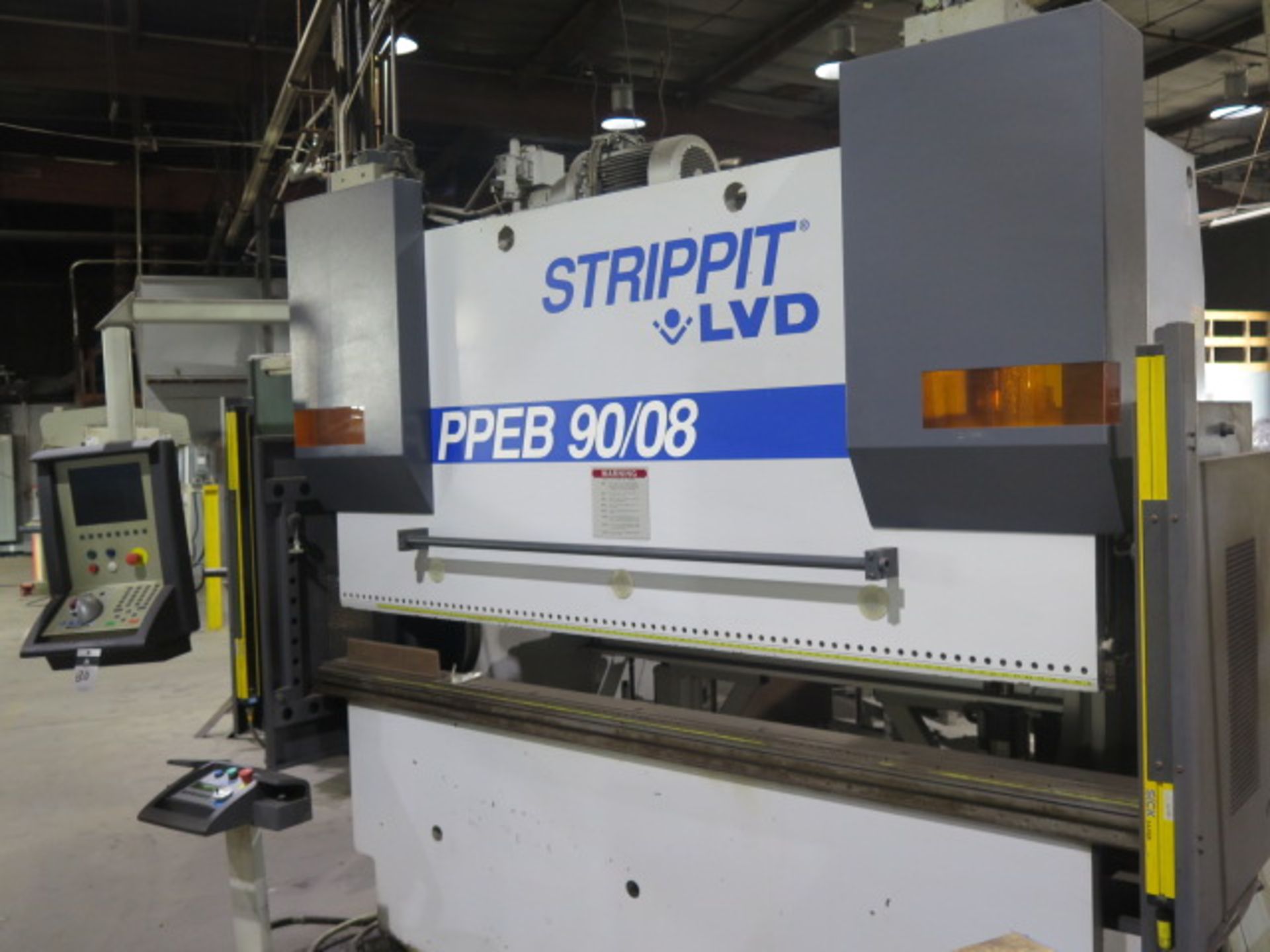 2000 Strippit LVD Type 90 BH 08 CADMAN-CNC “PPEB 90/08” 90 Ton x 8’ CNC Hydraulic Press Brake w/ LVD - Image 3 of 17