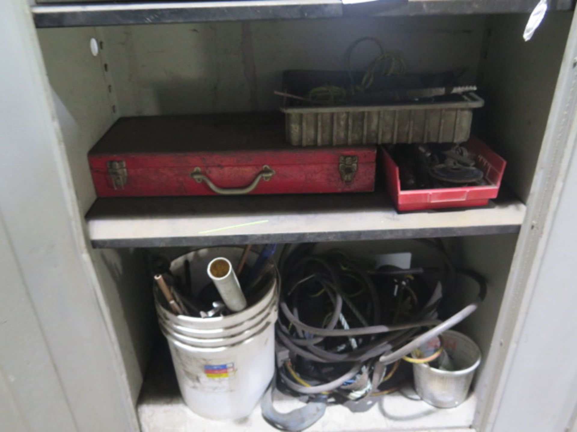 Storage Cabinets and Employee Lockers w/ Misc - Image 3 of 5