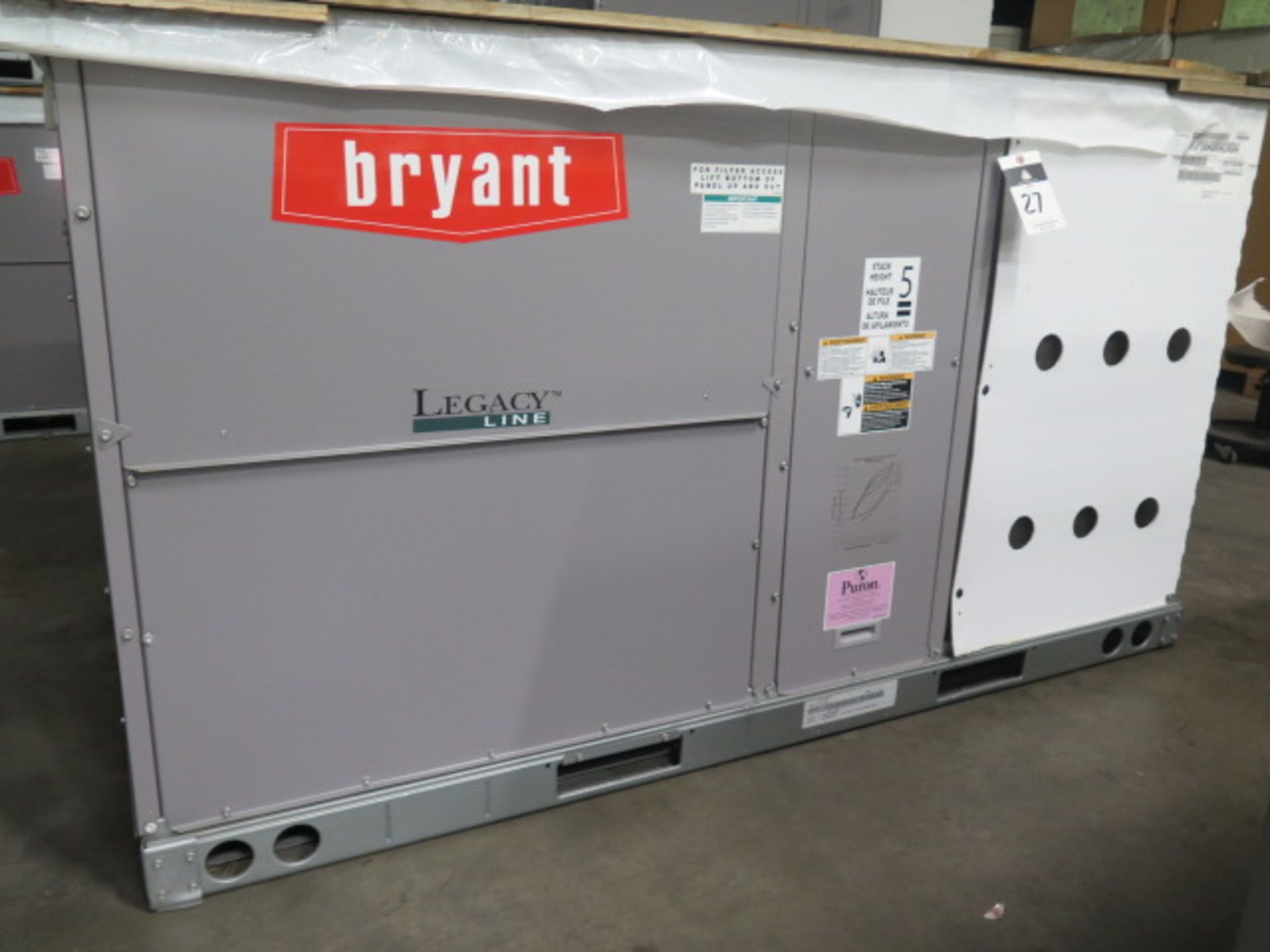 Bryant “Legacy Line” 547JP06A000A2A0AAA 5 Ton Heat Pump 208V-3ph