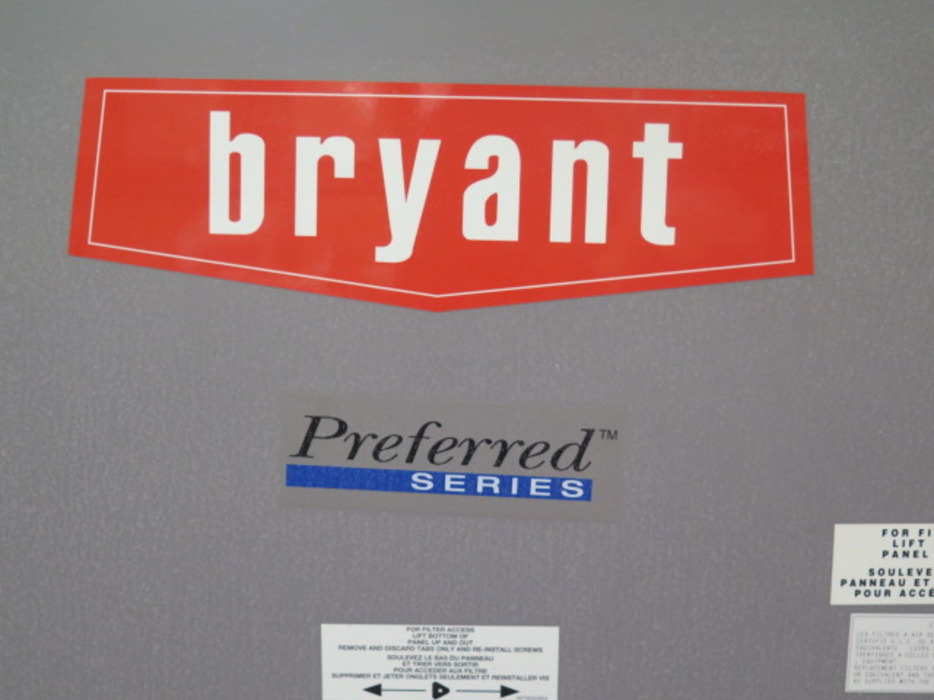 Bryant “Preferred Series” 581JP08D125A2A0AAA 7.5 Ton Heat Pump, Natural Gas, 208/230V-3ph - Image 4 of 5