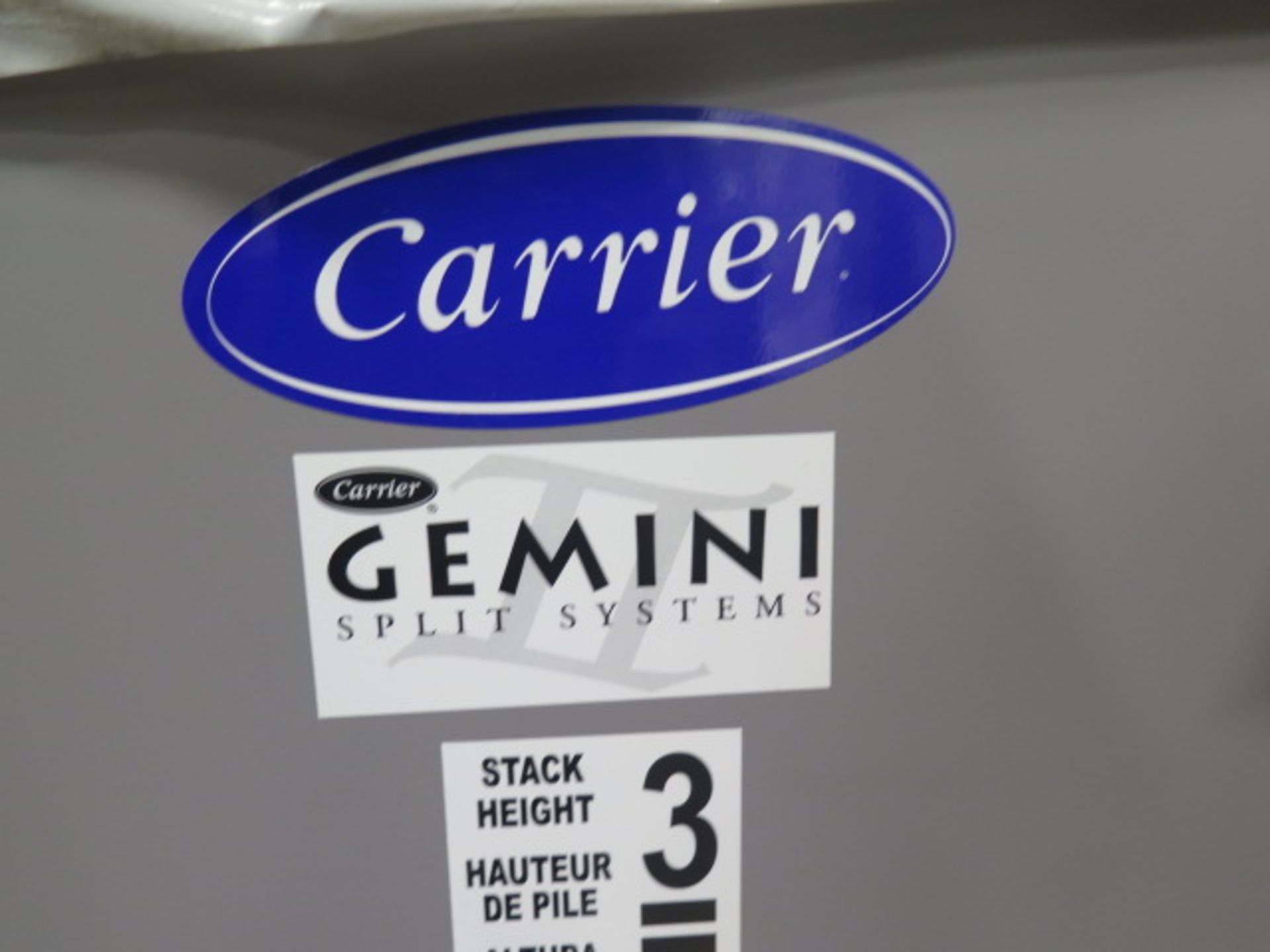 Carrier “Gemini Split Systems” 38AUQB08A0A6-0A0C0 7.5 Ton Dual Voltage Heat Pump Air Conditioners, - Image 5 of 9