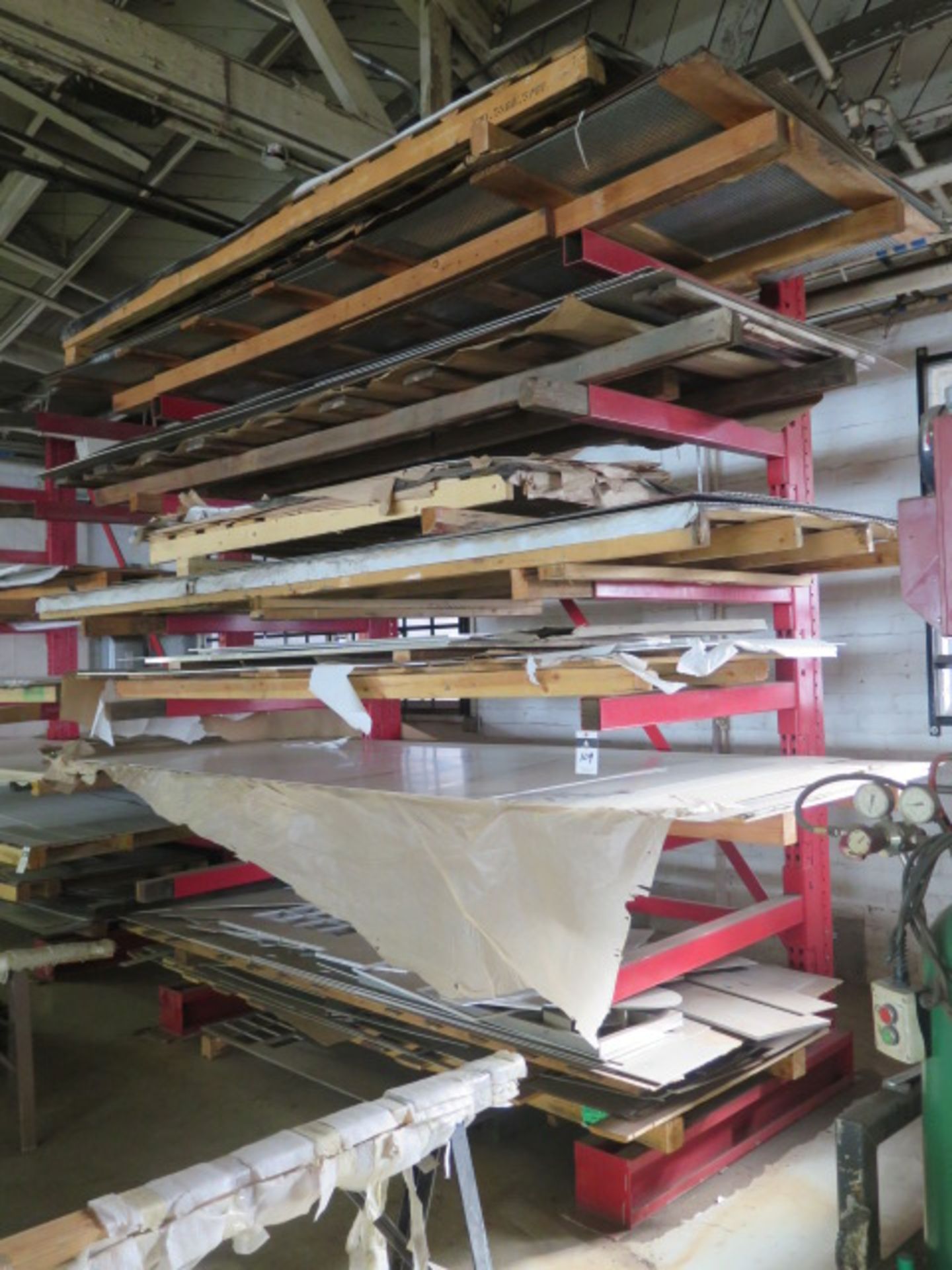 Cantilever Sheet Stock Racks (2)