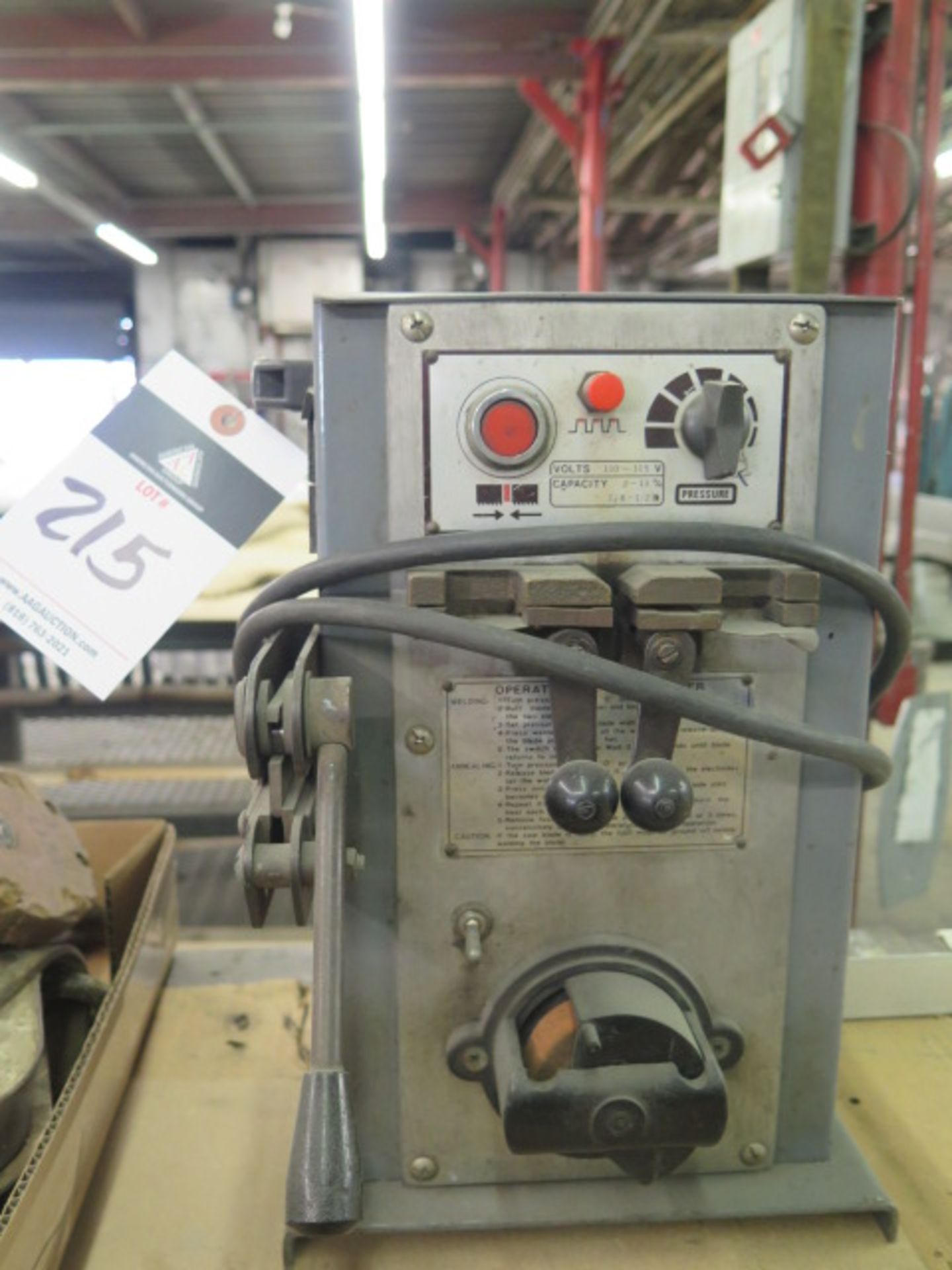 Jet Band Saw Blade Welder