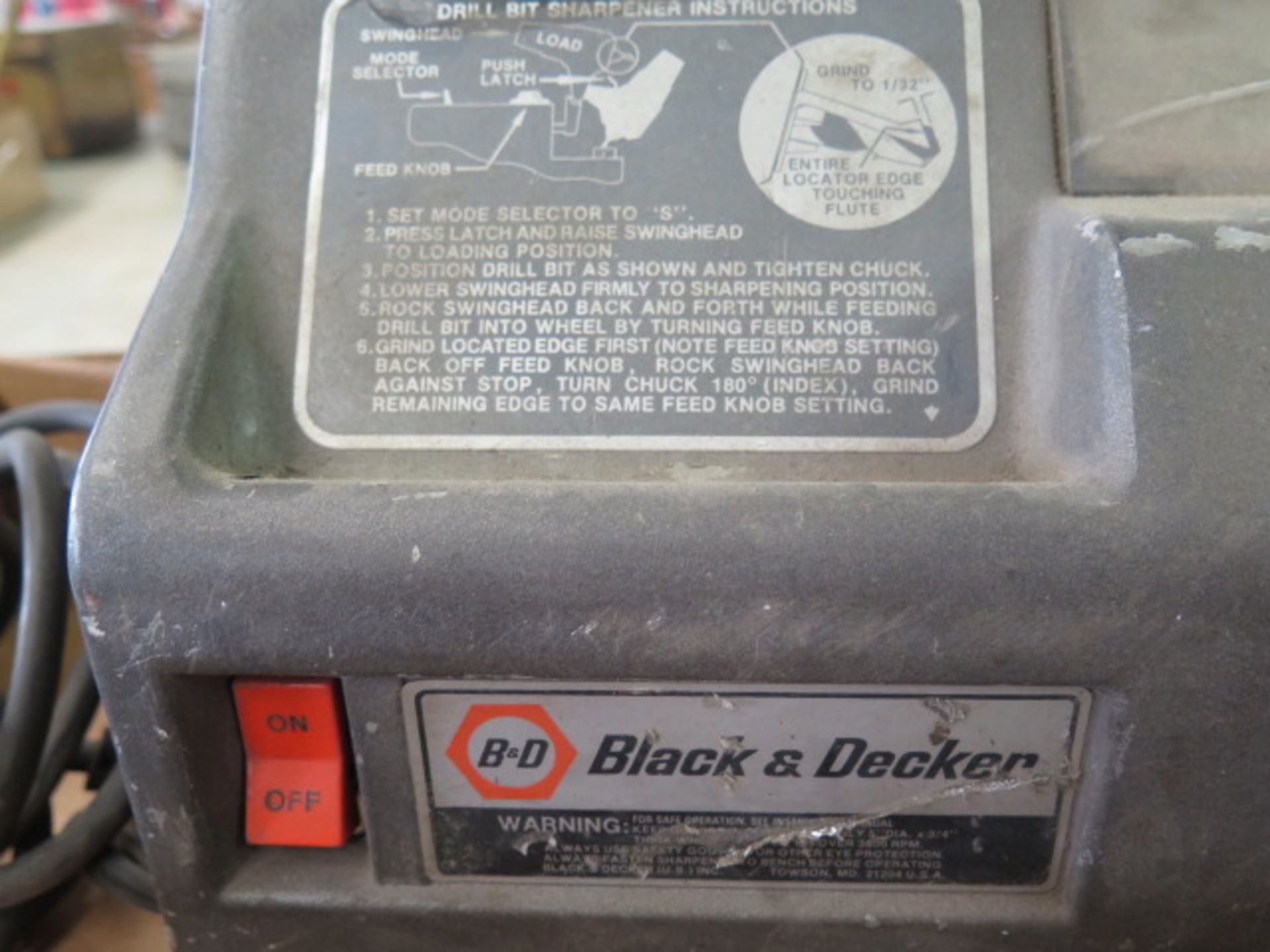 Black & Decker Drill Sharpener - Image 3 of 3