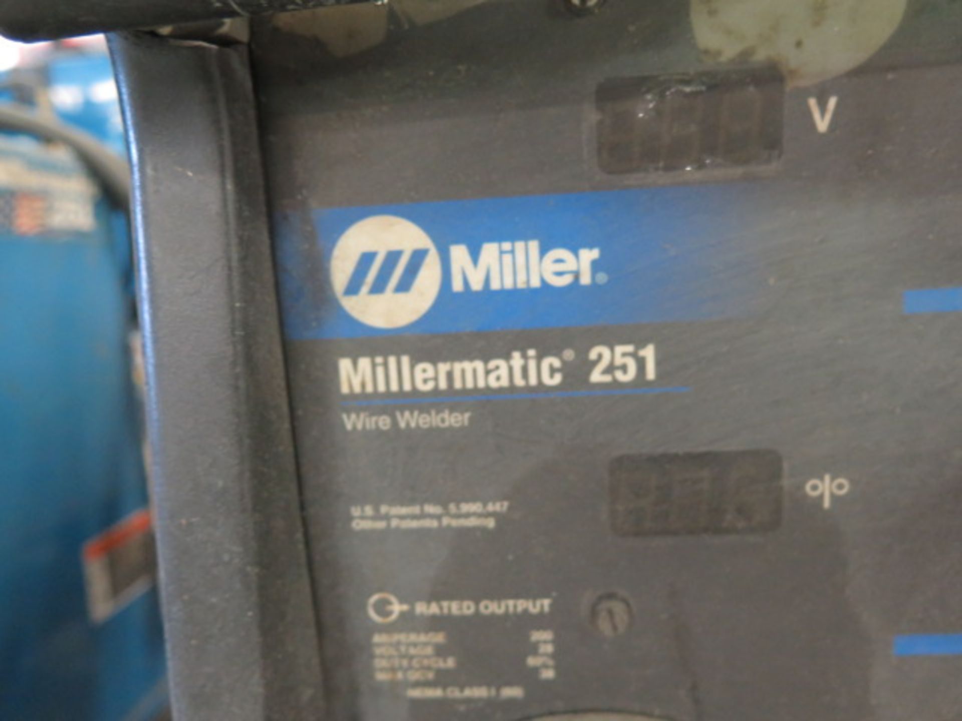 Miller Millermatic 251 Wire Welder s/n LG171655B - Image 4 of 4